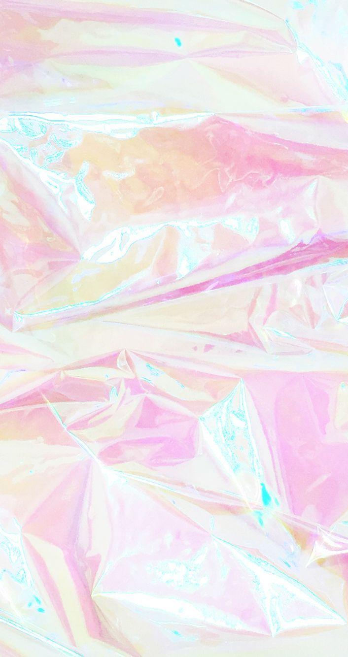 Pink holographic marble iPhone wallpaper. Obrazki