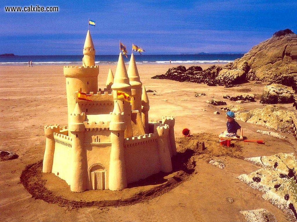 Sandcastle Wallpapers - Wallpaper Cave