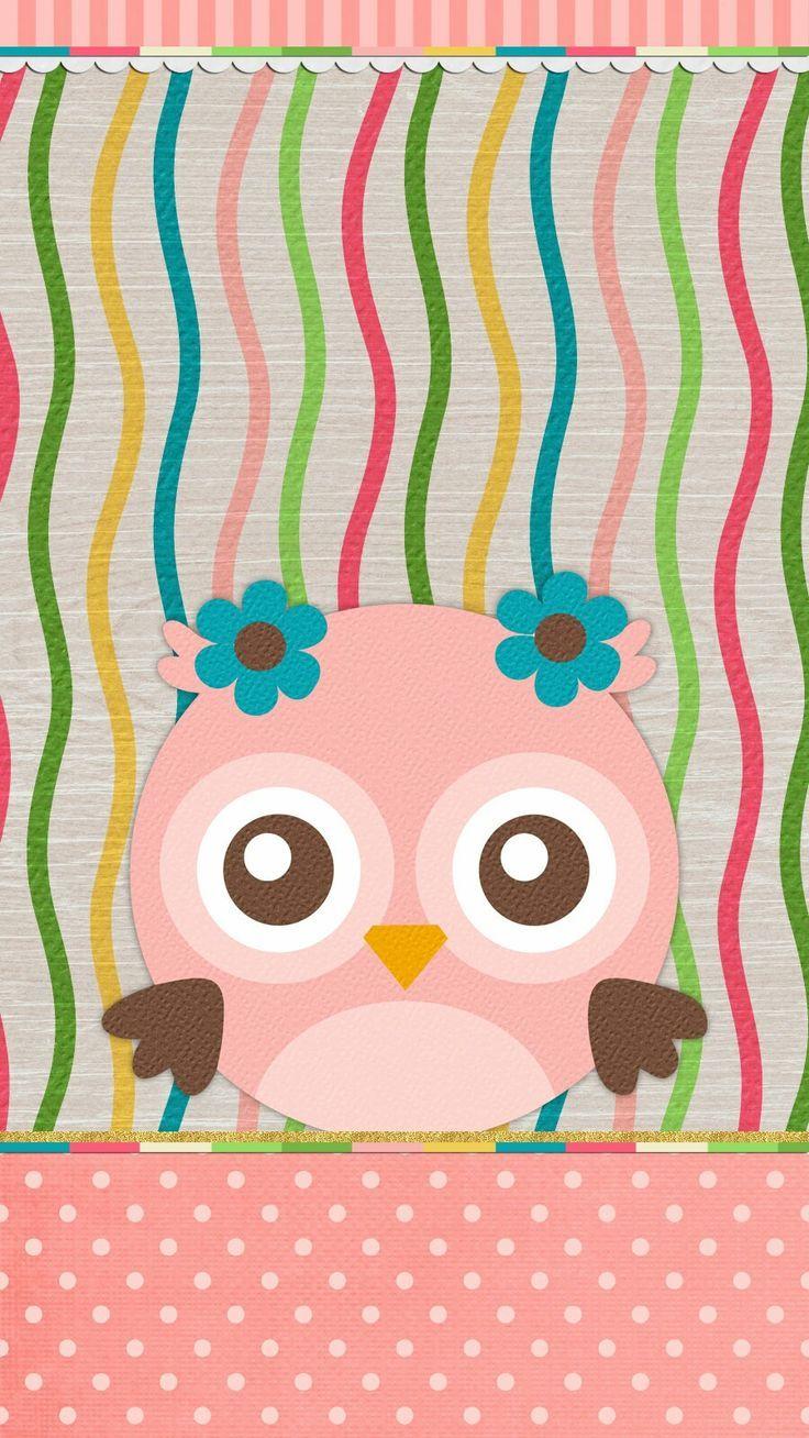 Colorful Cartoon Owl Picture Is 4K Wallpaper