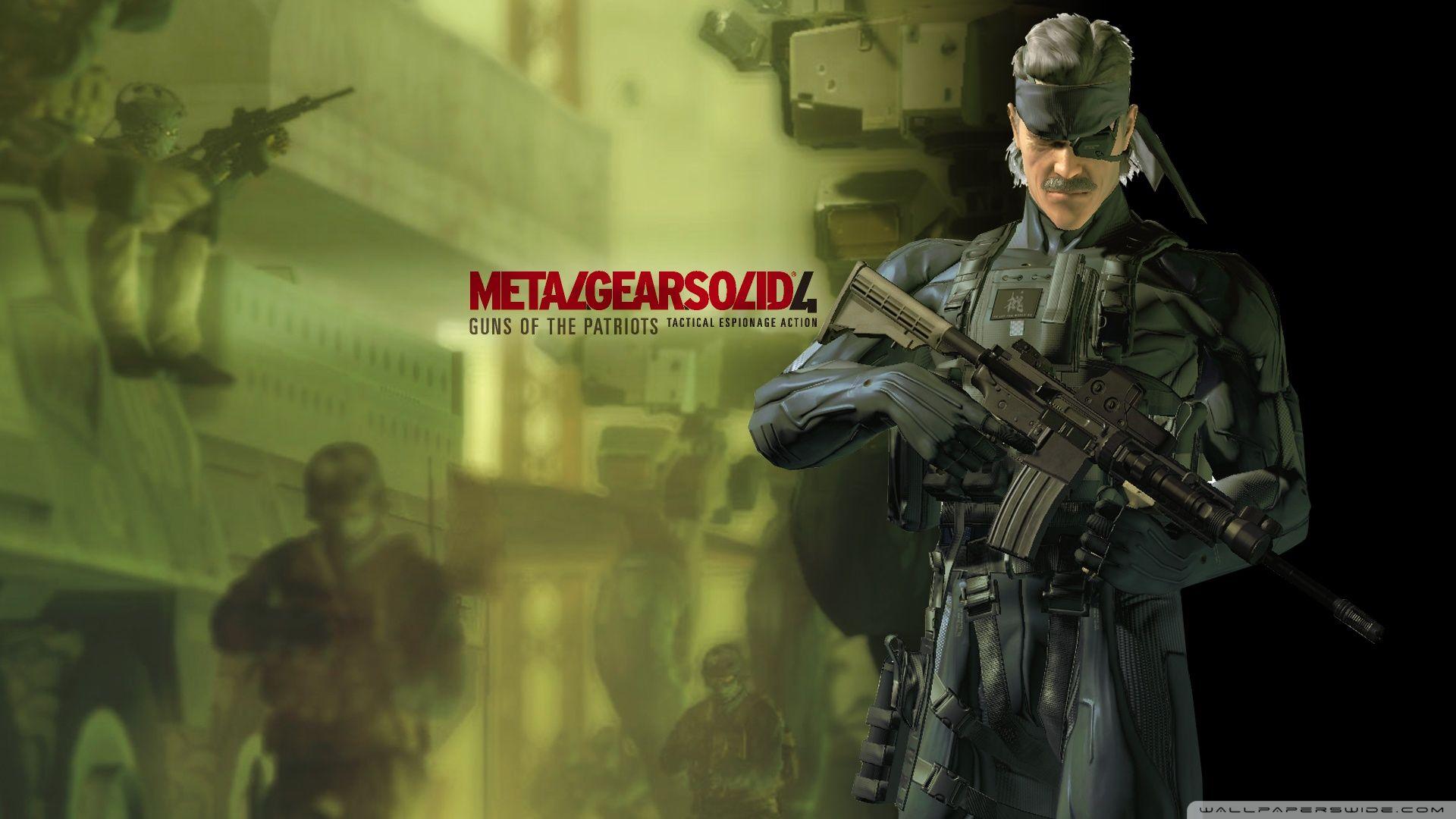 Metal Gear Solid HD Wallpaper, Background Image