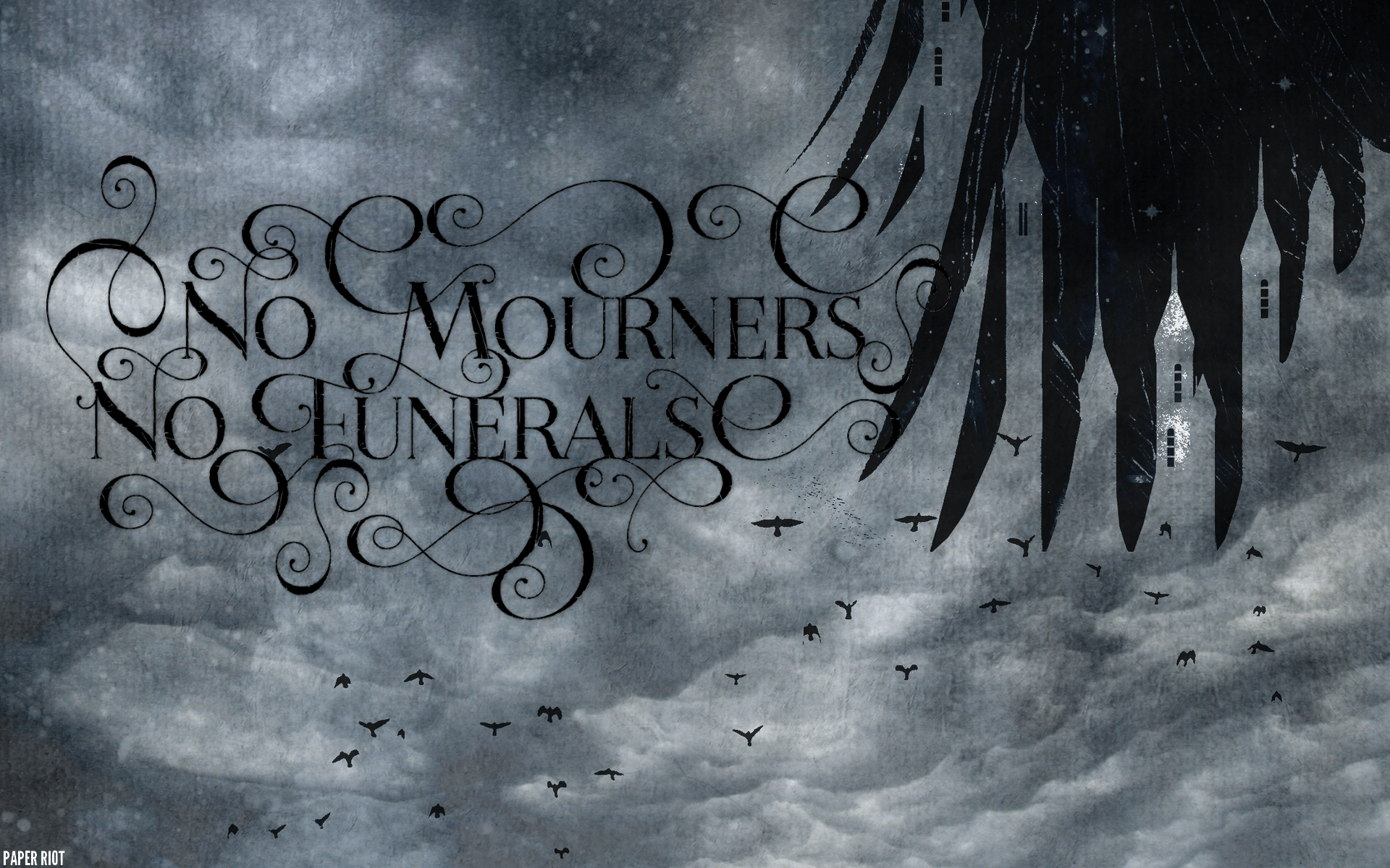 Wallpaper Wednesday: Six of Crows Paper Riot