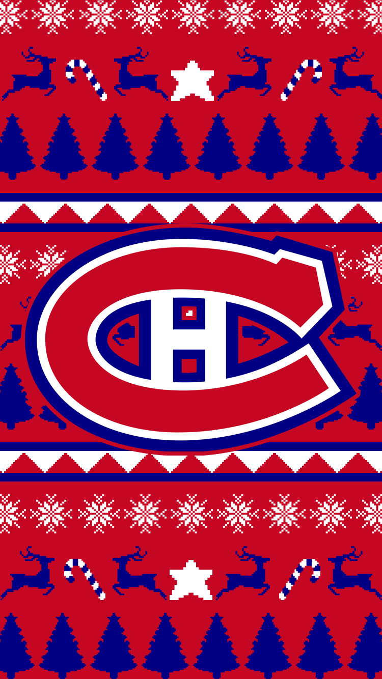 Ugly Christmas sweater inspired wallpaper
