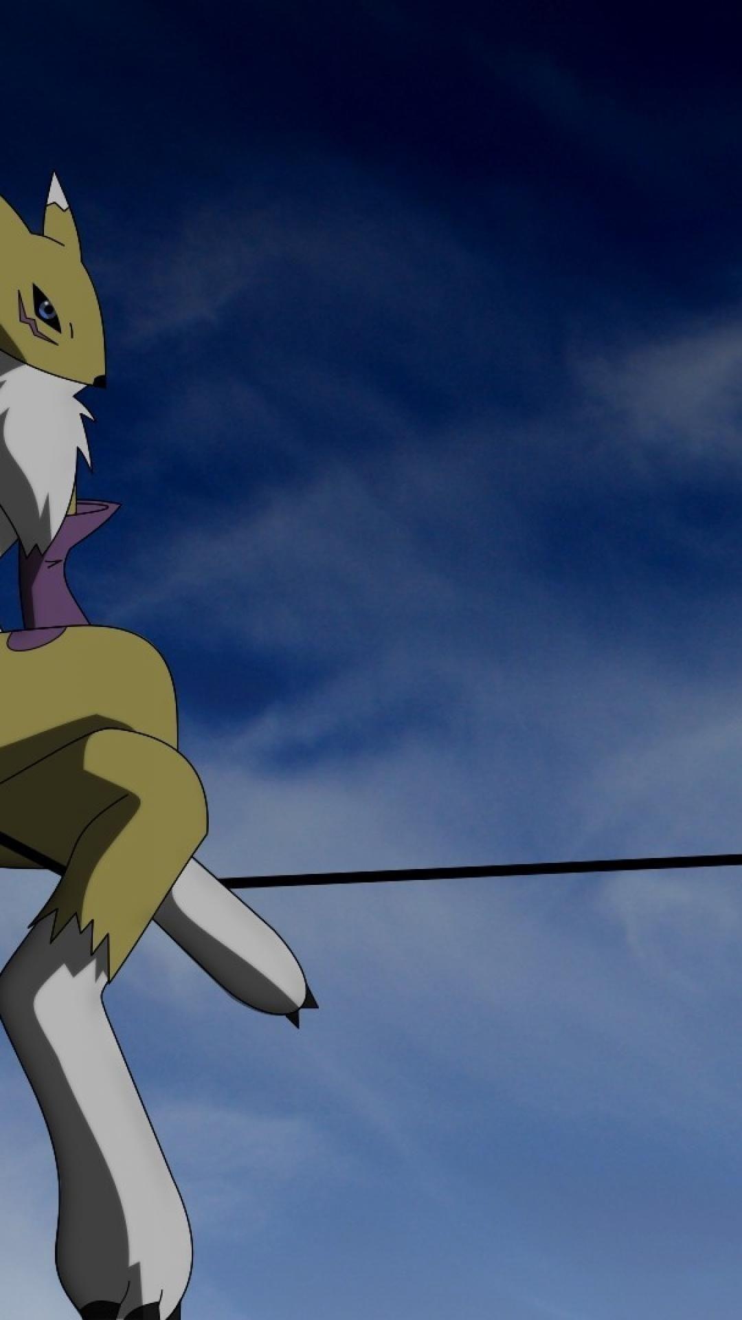 Renamon anthropomorphism furry wallpaper