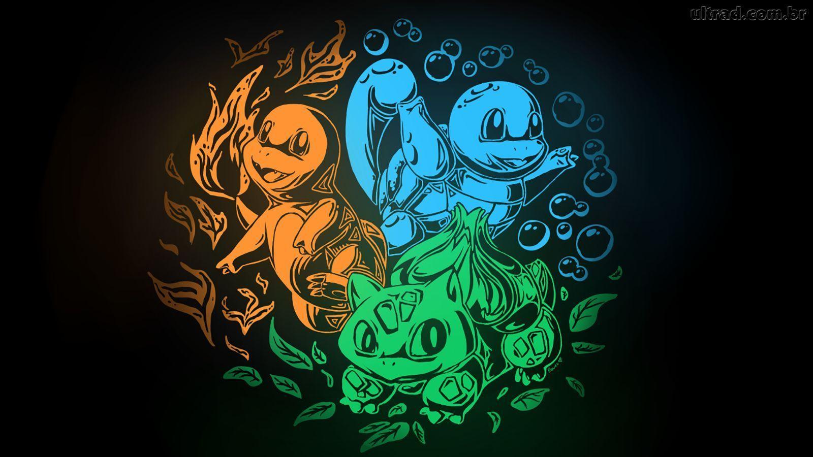 Charmander Squirtle Bulbasaur