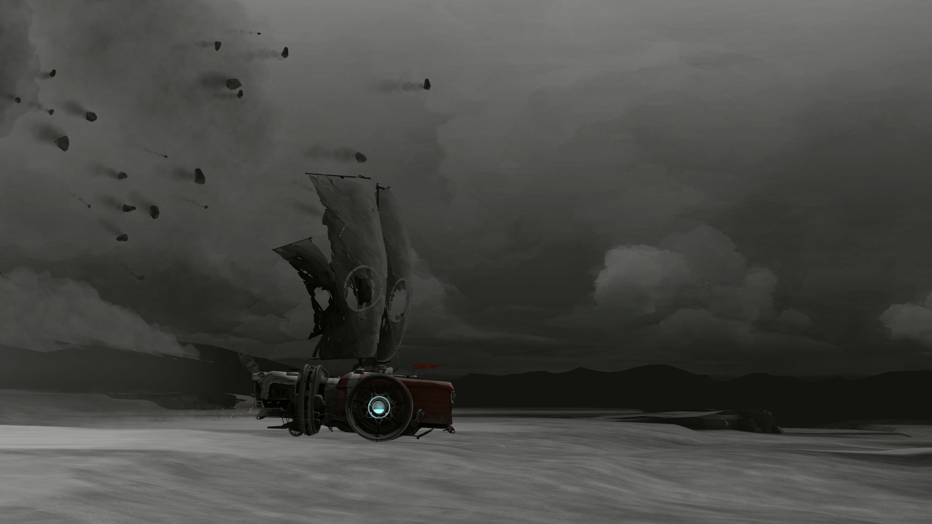 FAR Lone Sails 4k Ultra HD Wallpaper