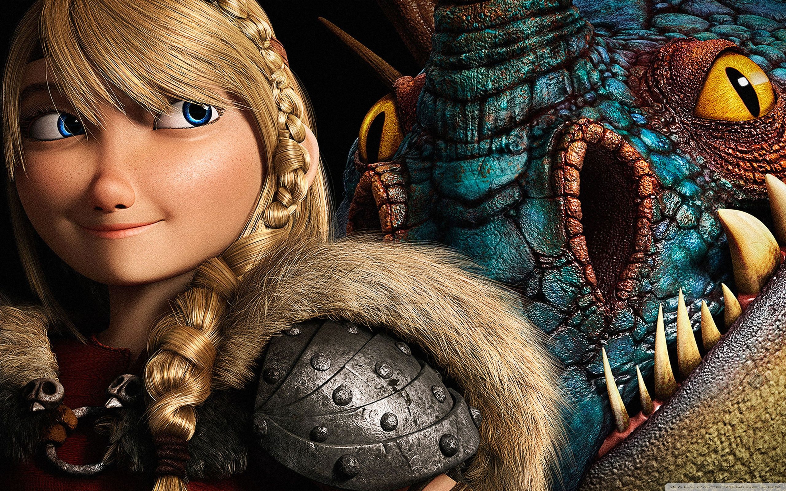 How To Train Your Dragon 2 Astrid Ultra HD Desktop Background