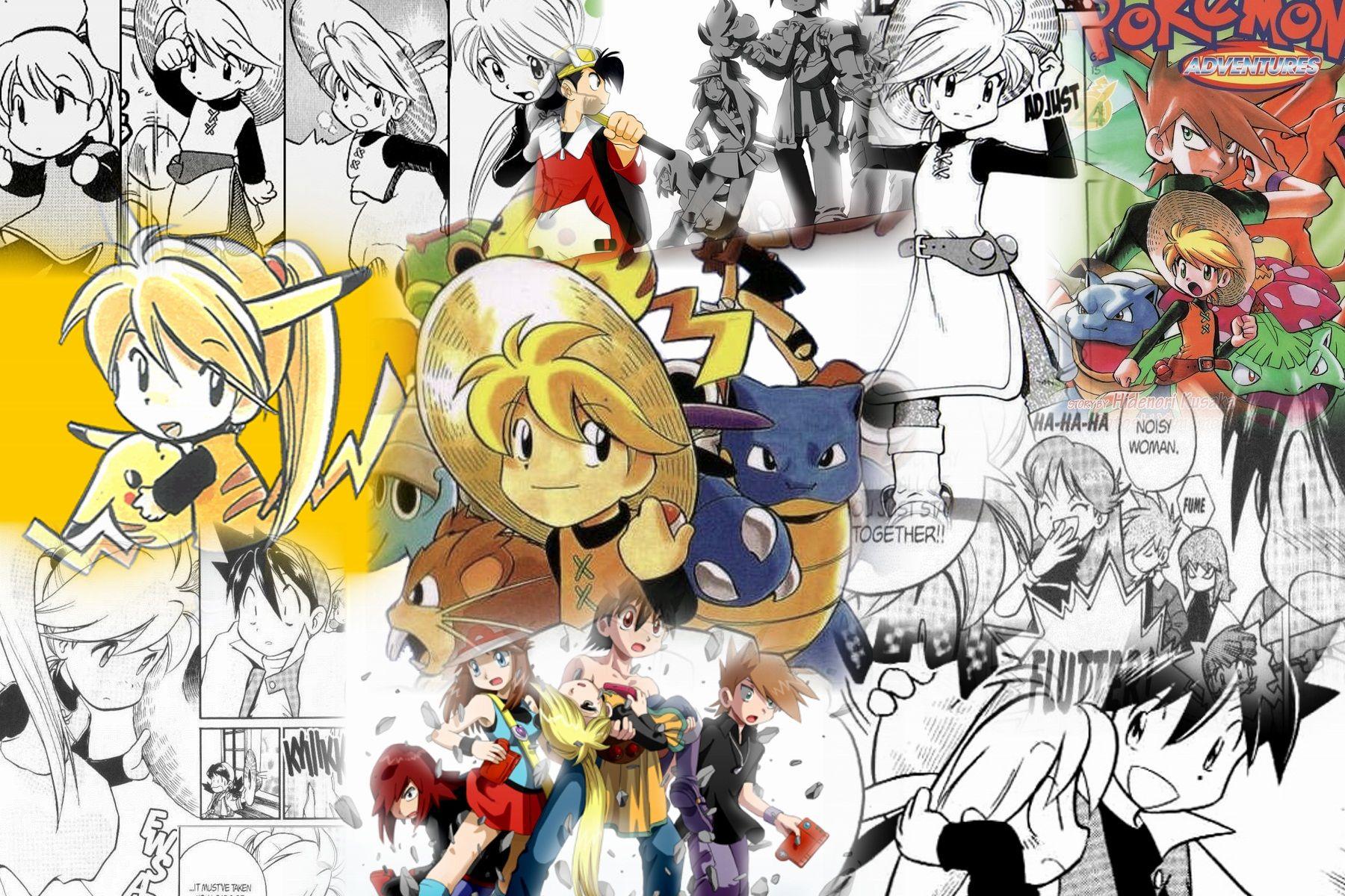 Yellow From Pokemon Adventures! image Yellow Collage HD wallpaper