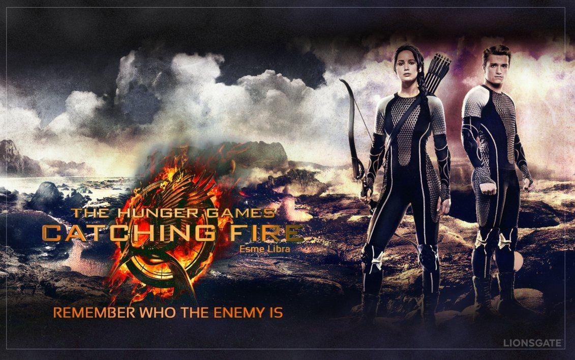 The Hunger Games Fire Wallpaper By Esme Libra
