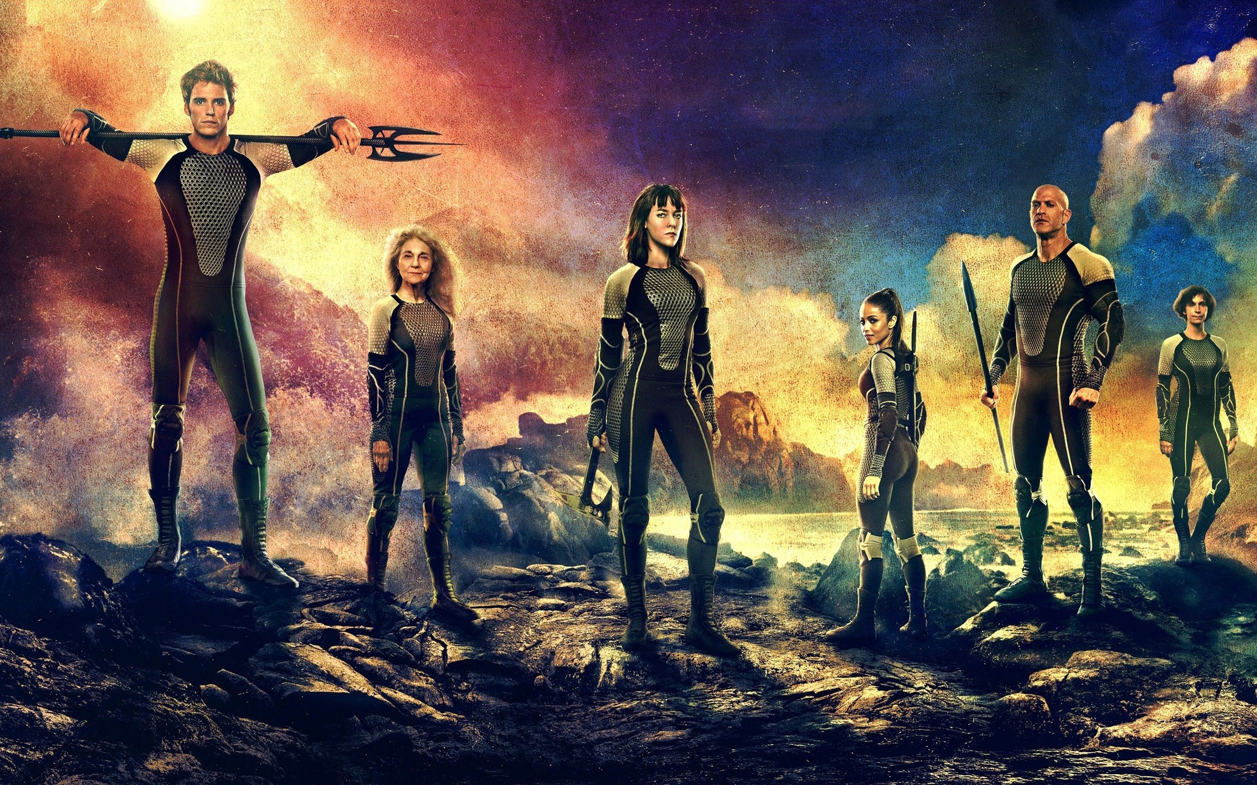 The Hunger Games Catching Fire Cast HD Wallpaper, Background Image