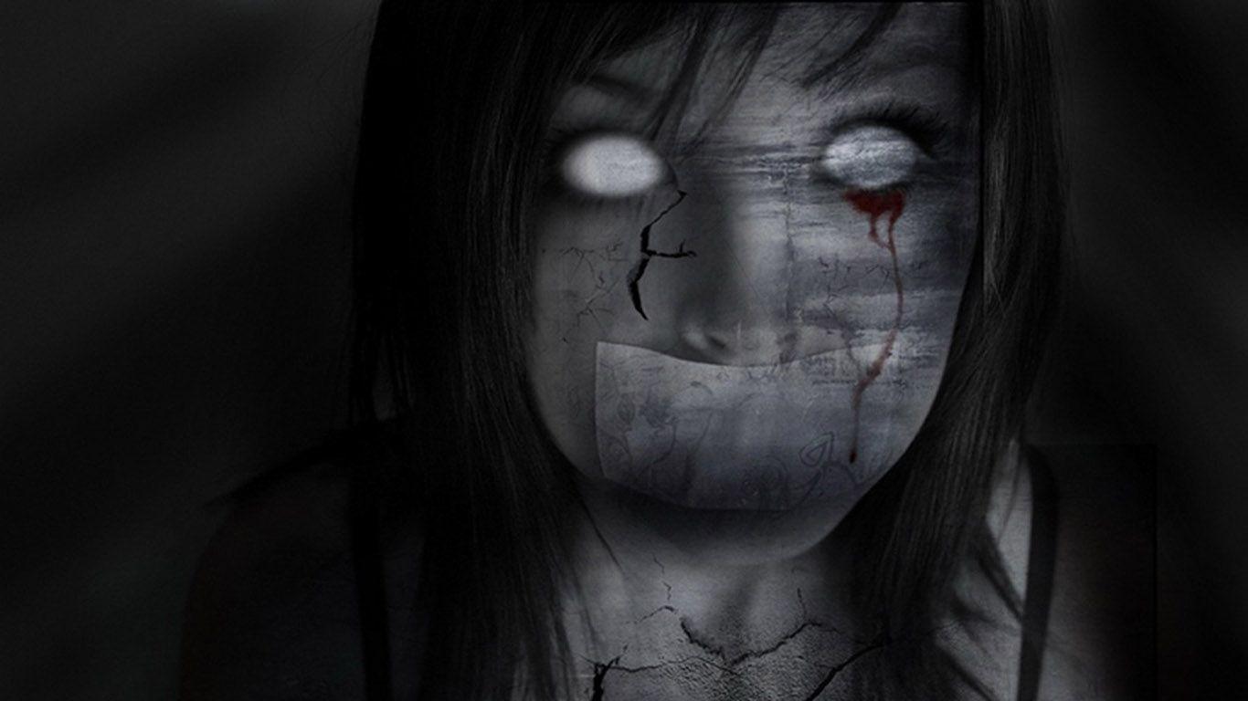 Scary Wallpaper, Creepy, Ghost, Background, Image 1366x768