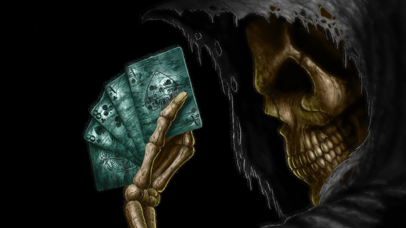 Horror Skeletons Skull Creepy desktop PC and Mac wallpaper