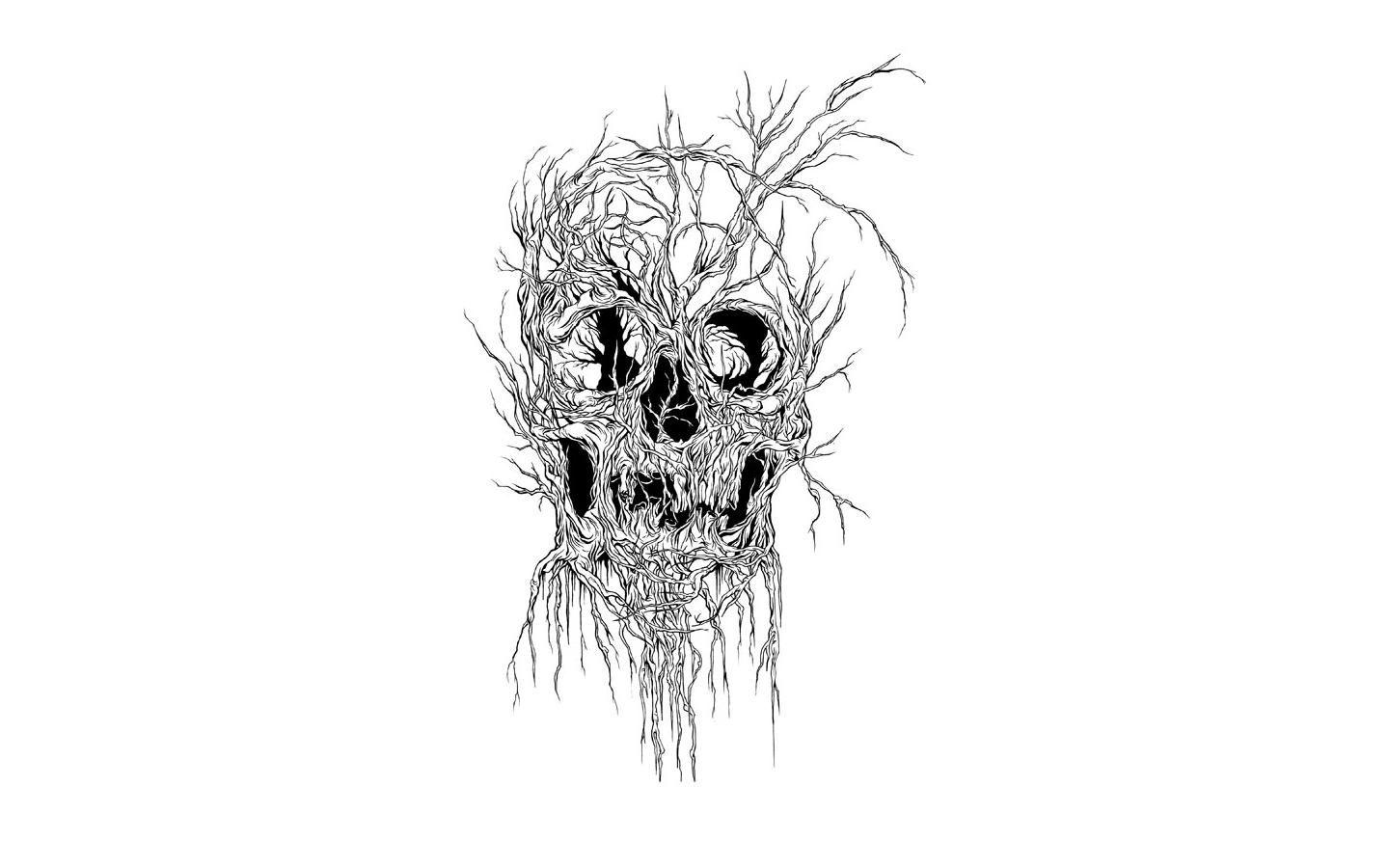 Download the Skull of Roots Wallpaper, Skull of Roots iPhone