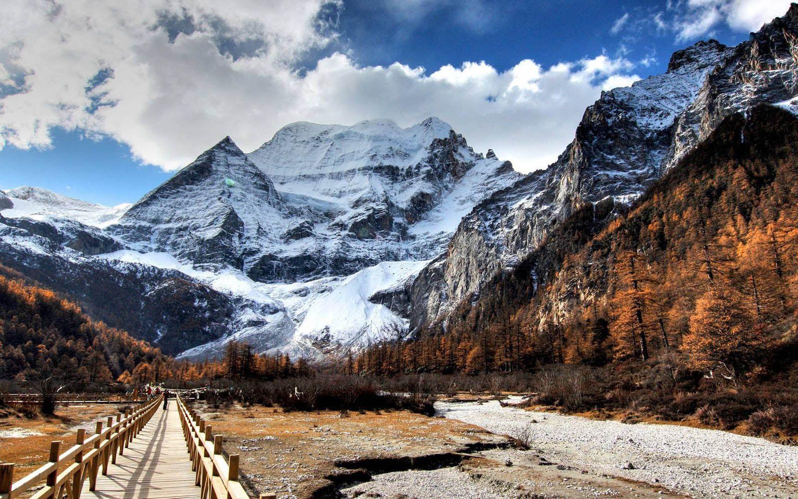 Snow Mountain Wallpaper. Best Wallpaper HD Gallery