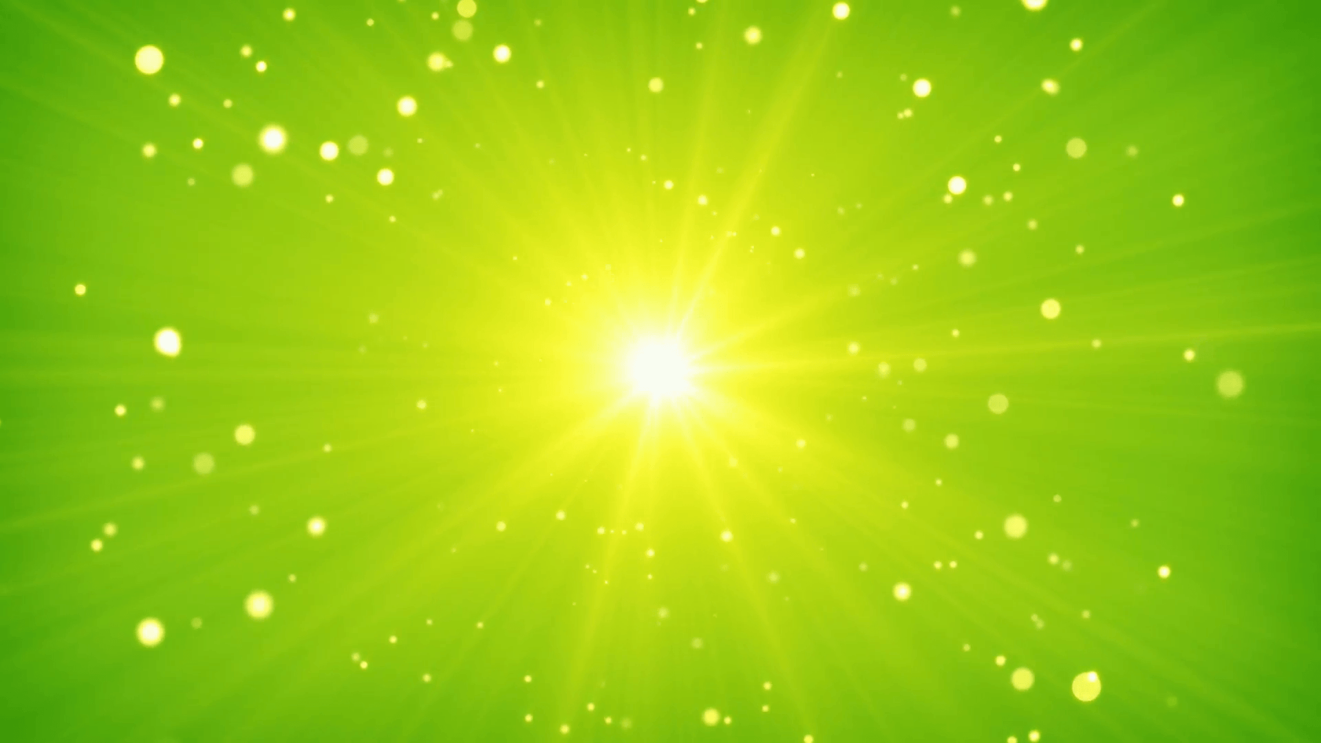 green yellow light and particles loop background Motion Background