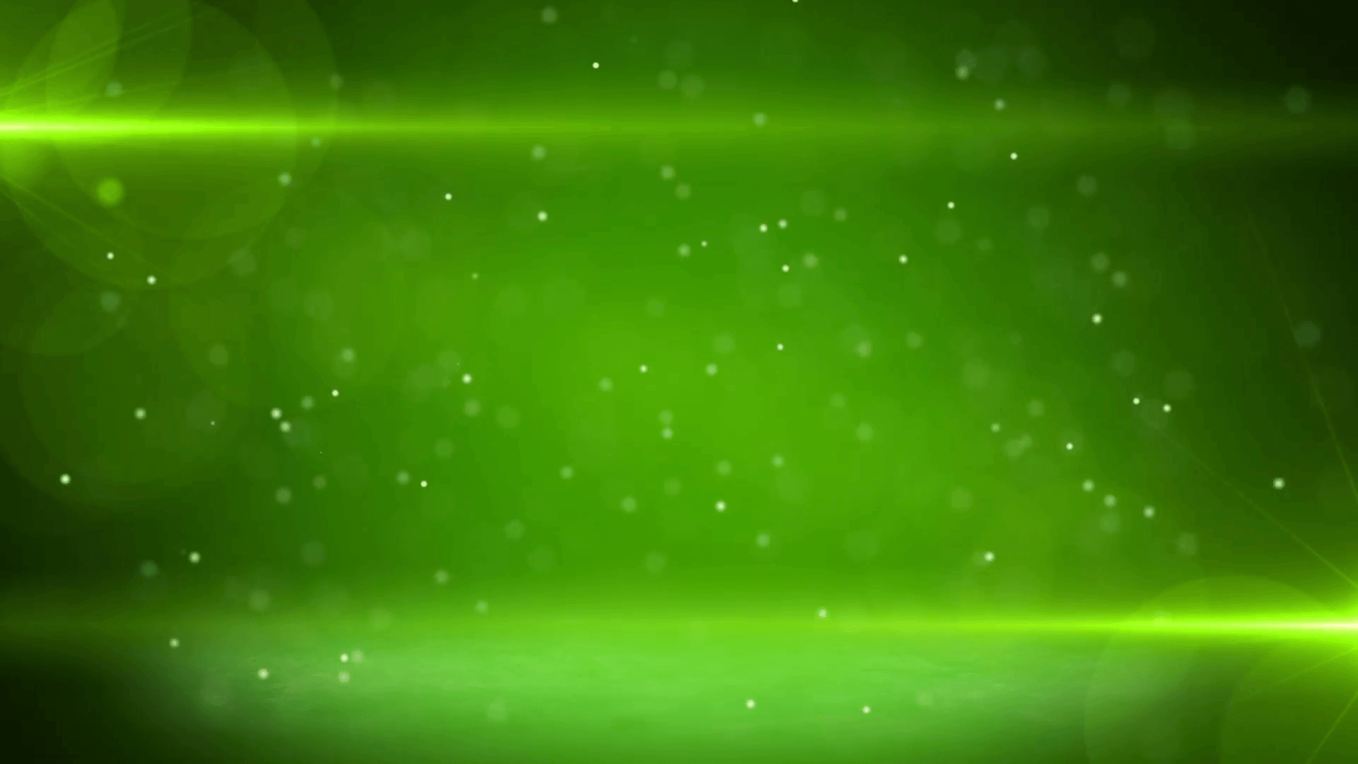green light beams and particles loopable background Motion
