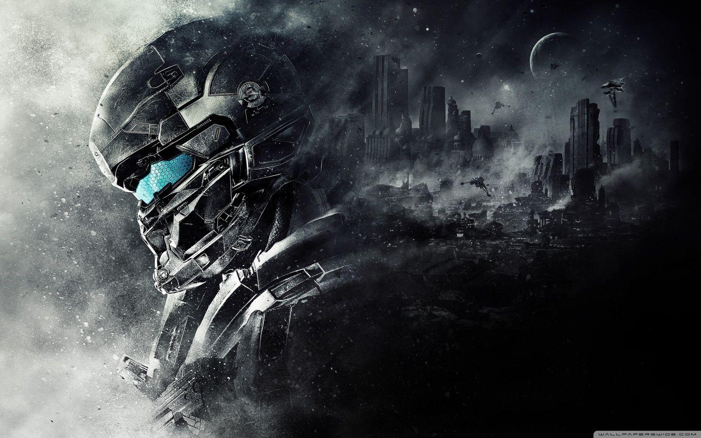 Halo 5 Guardians Concept Art ❤ 4K HD Desktop Wallpaper for • Wide