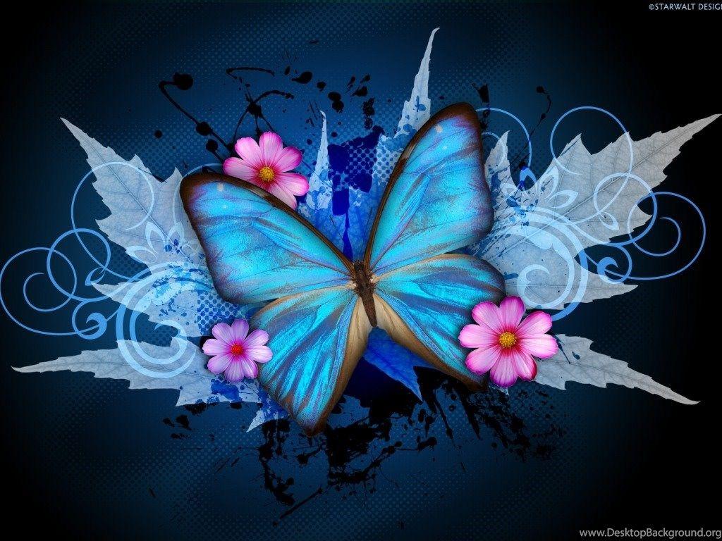 Cute Butterfly Wallpaper HD Wallpaper Pretty Desktop Background