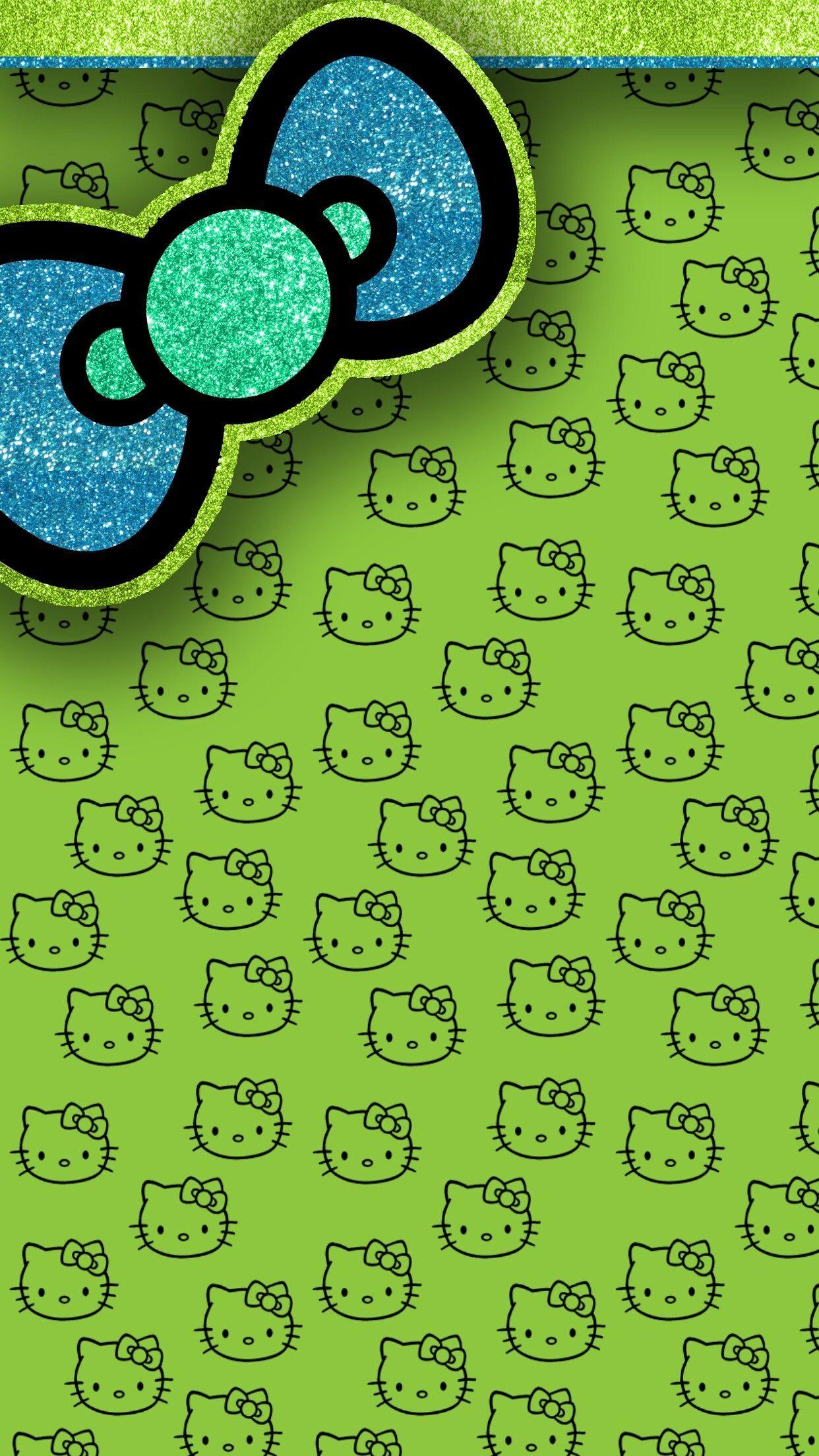 hello kitty green wallpaper 4141cfccb617eb2f871205c3c3e0fbcb