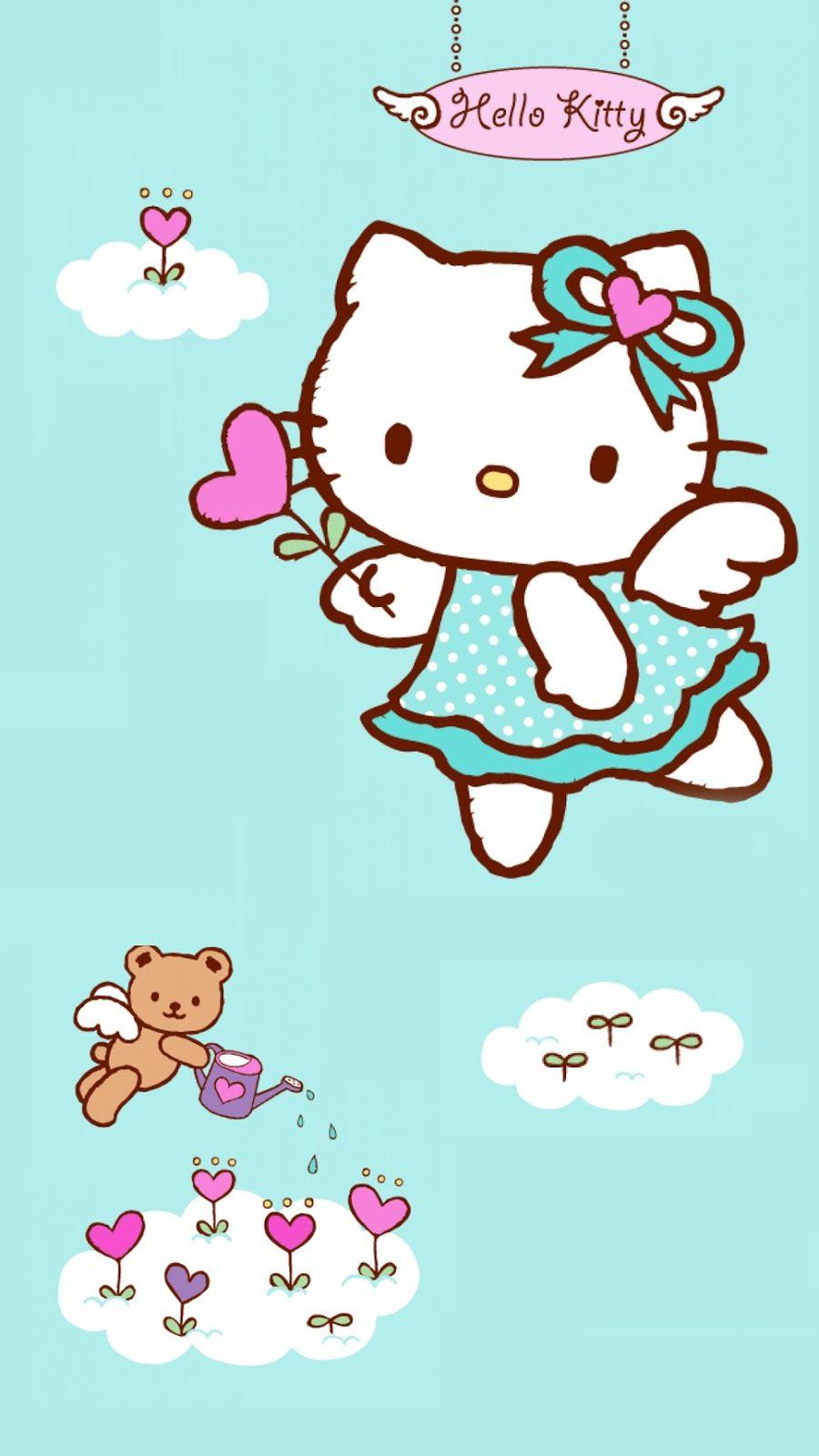 Gambar Wallpaper Android Hello Kitty Imut