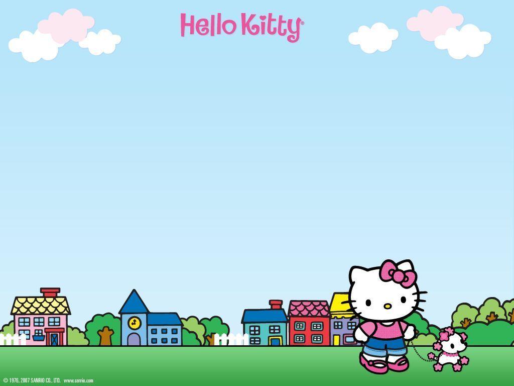 Hello Kitty Background Image