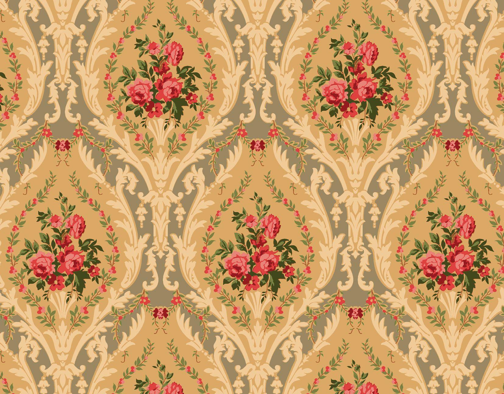 1890 1910 Late Victorian Early Arts And Crafts Wallpaper