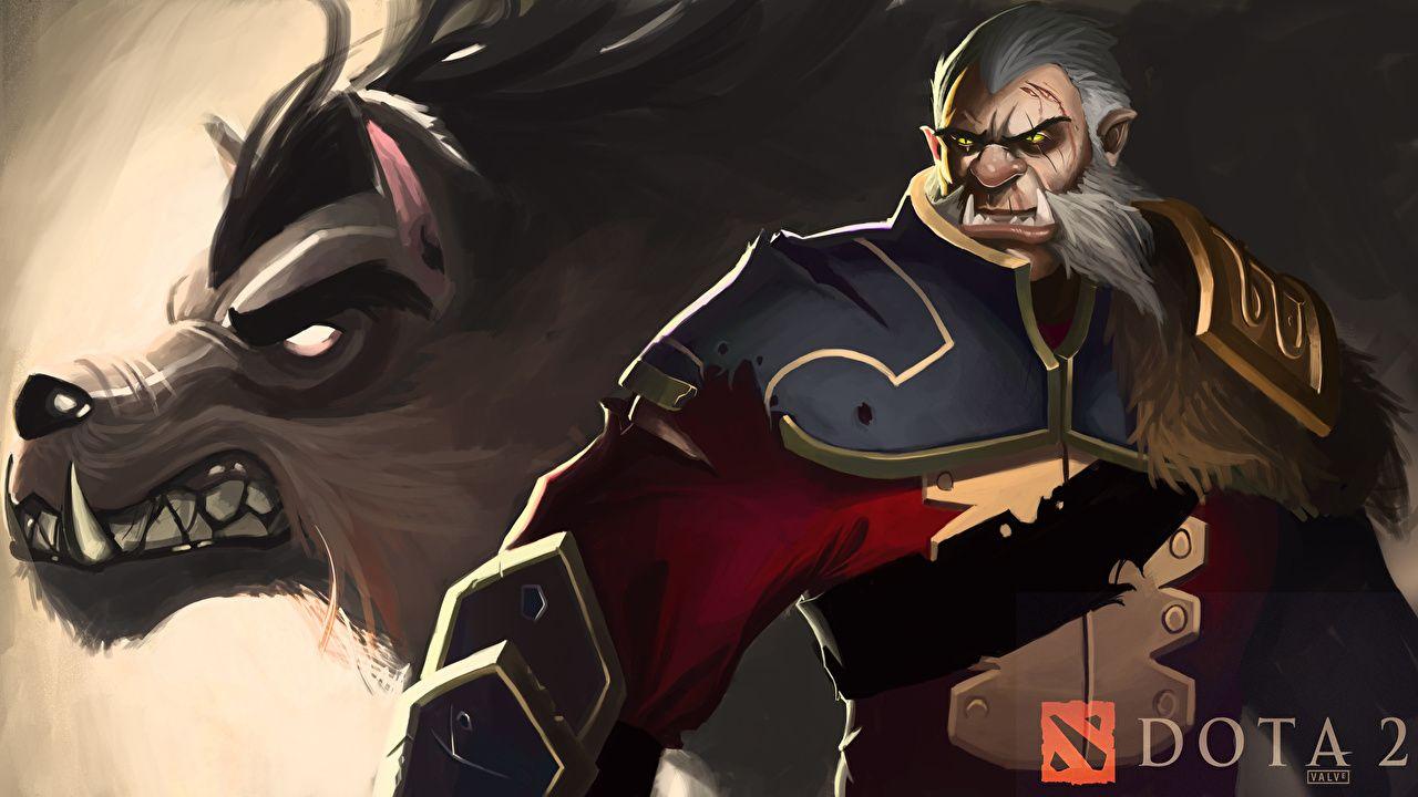 Photo DOTA 2 Lycan Wolves Monsters Warriors Fantasy Games