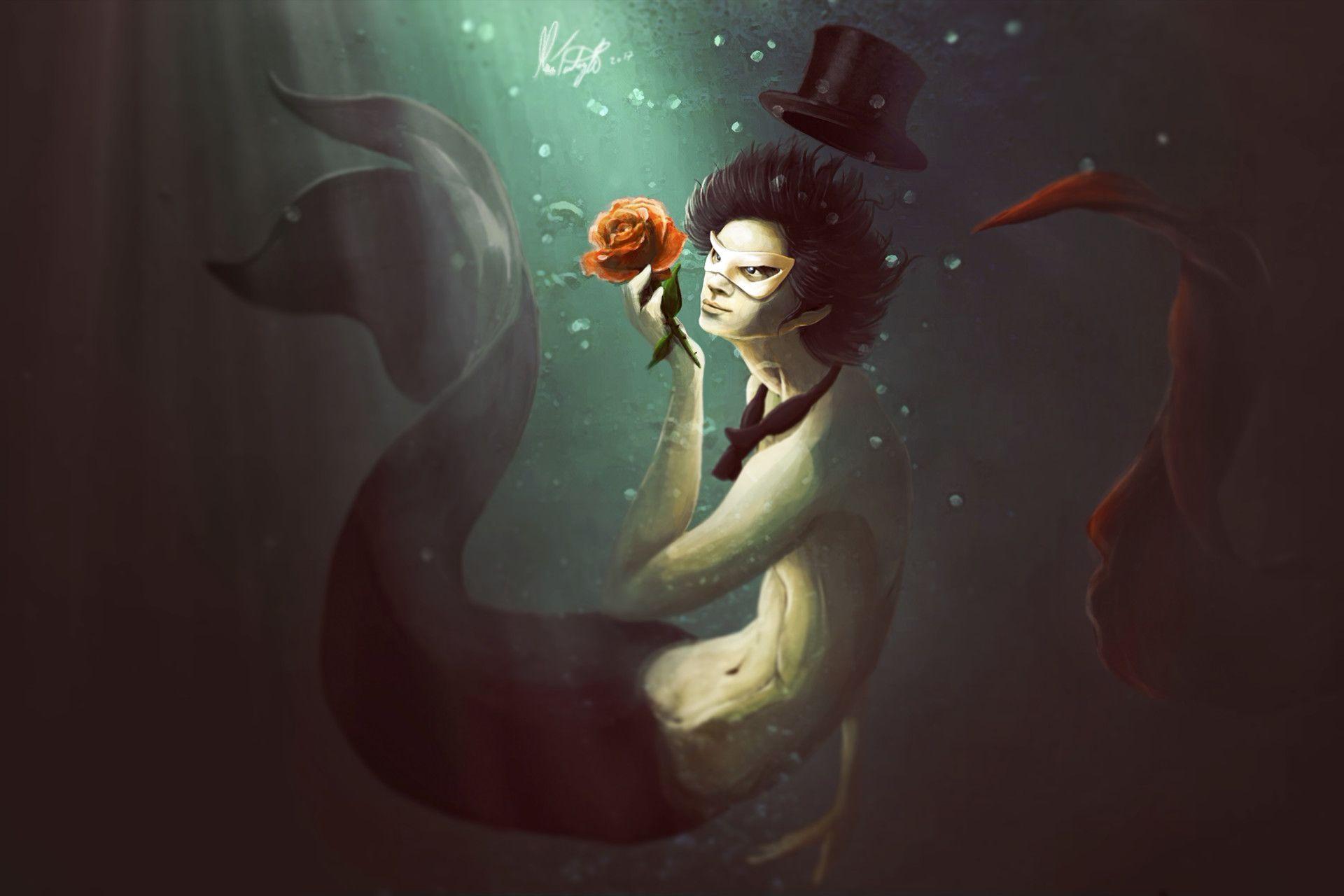 Mer Sailor Scouts Concepts Mask, Maria Tartaglia