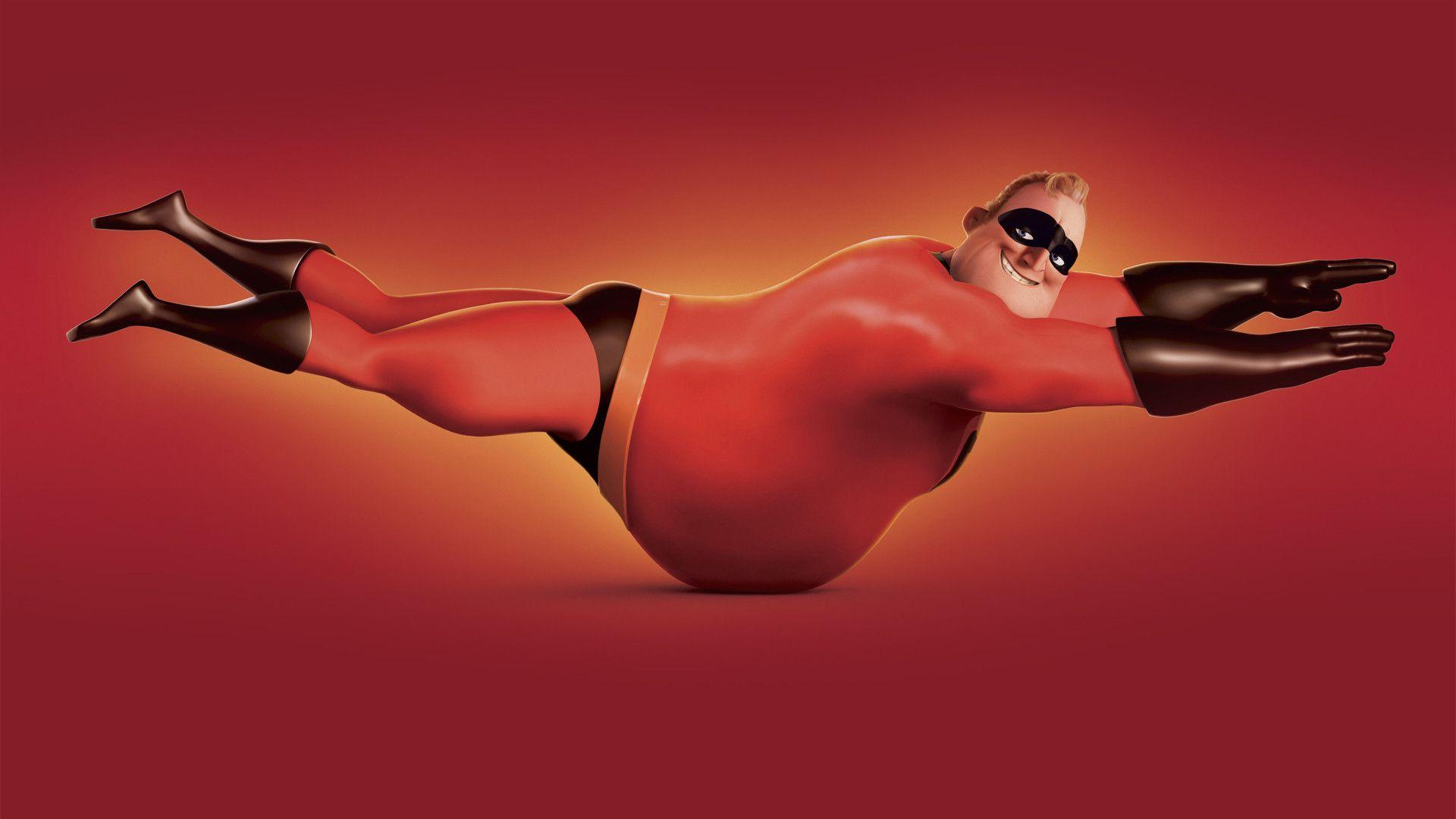 The Incredibles Cartoon Full HD Background for MacBook