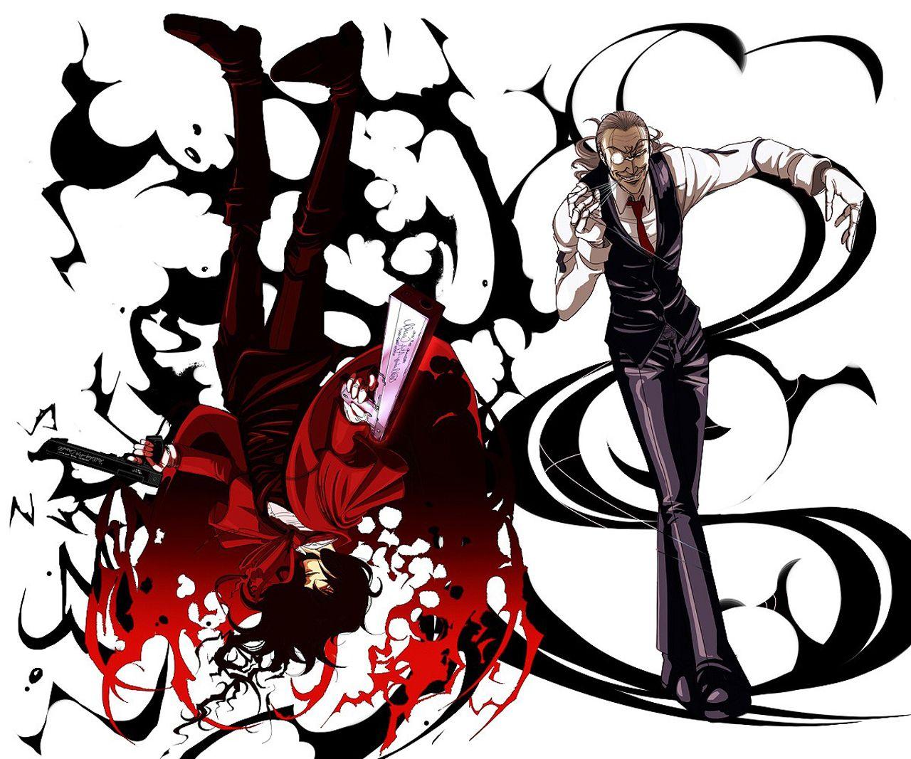 Alucard Walter Hellsing OVA 1415 HD Wallpaper