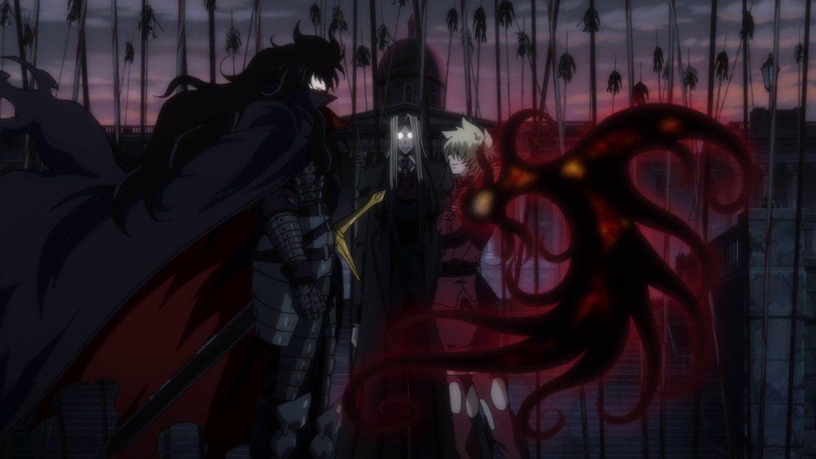 Old Alucard, seras and Integra- Hellsing OVA