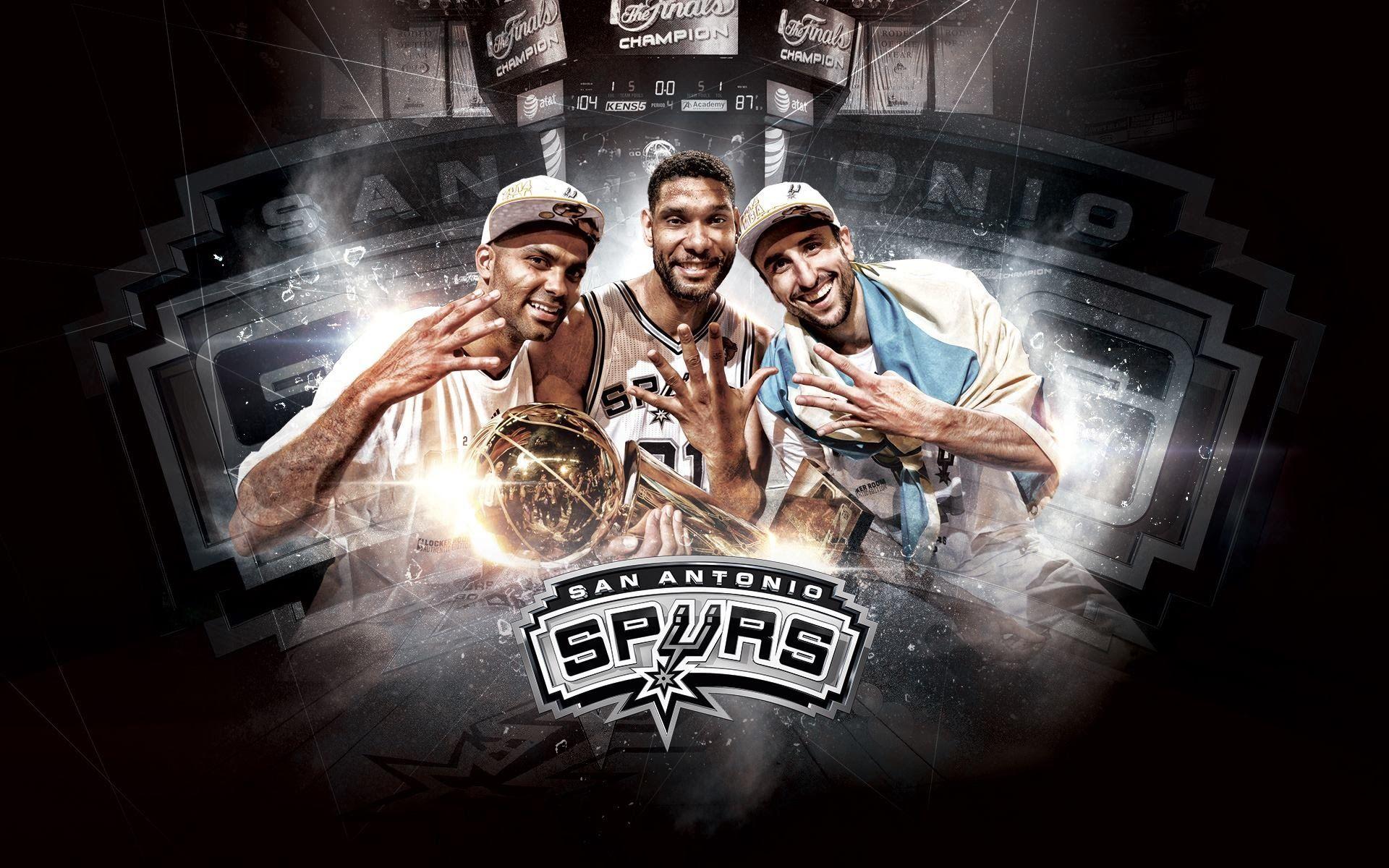 San Antonio Spurs Big 3 Wallpaper. San Antonio Spurs