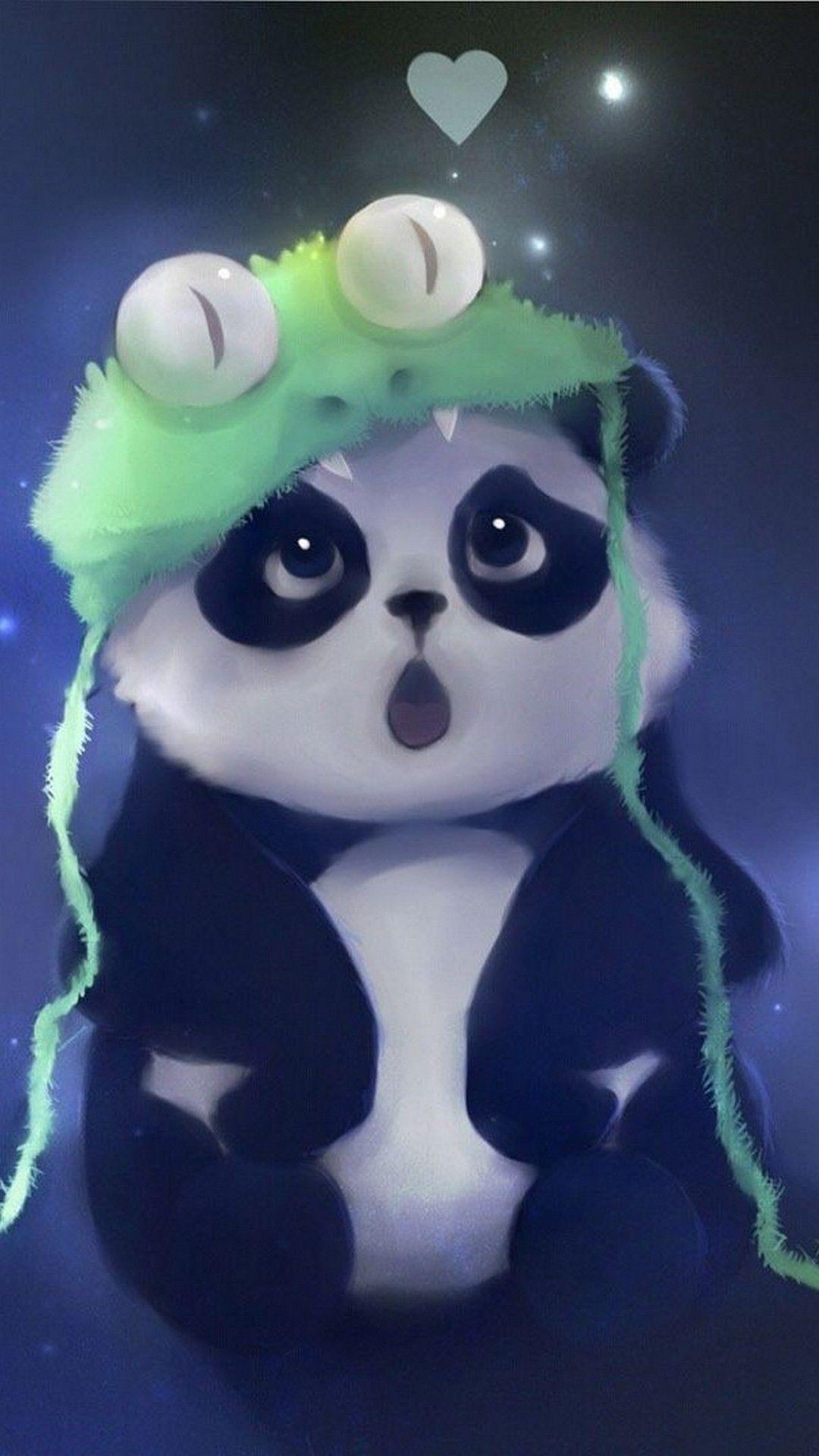 animated cute baby panda