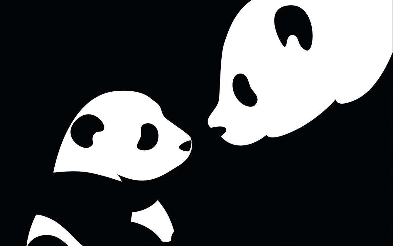 Mobile Cartoon Panda Picture