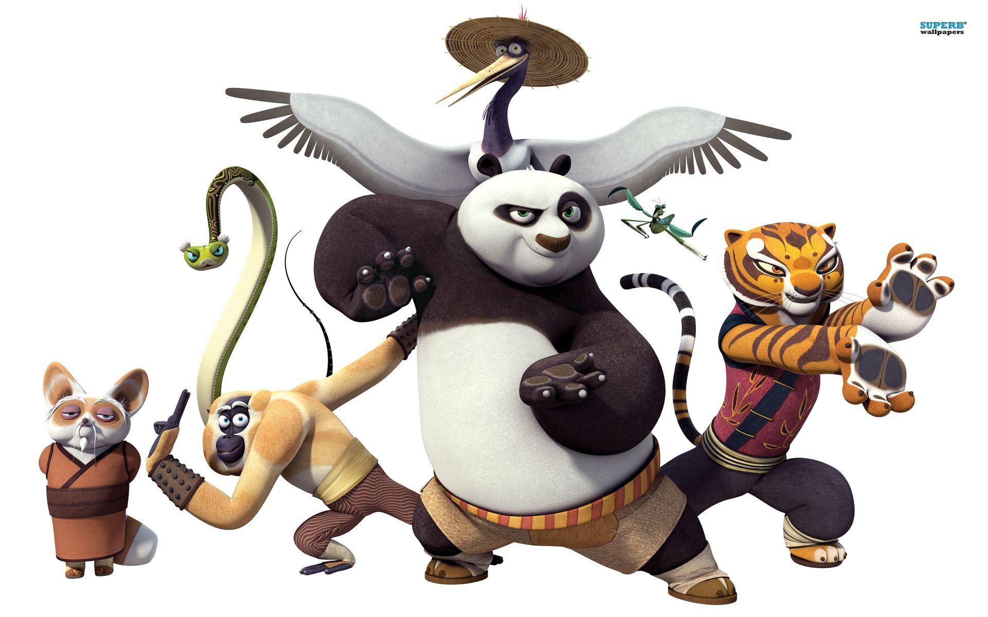 Kung Fu Panda Background Image for Desktop