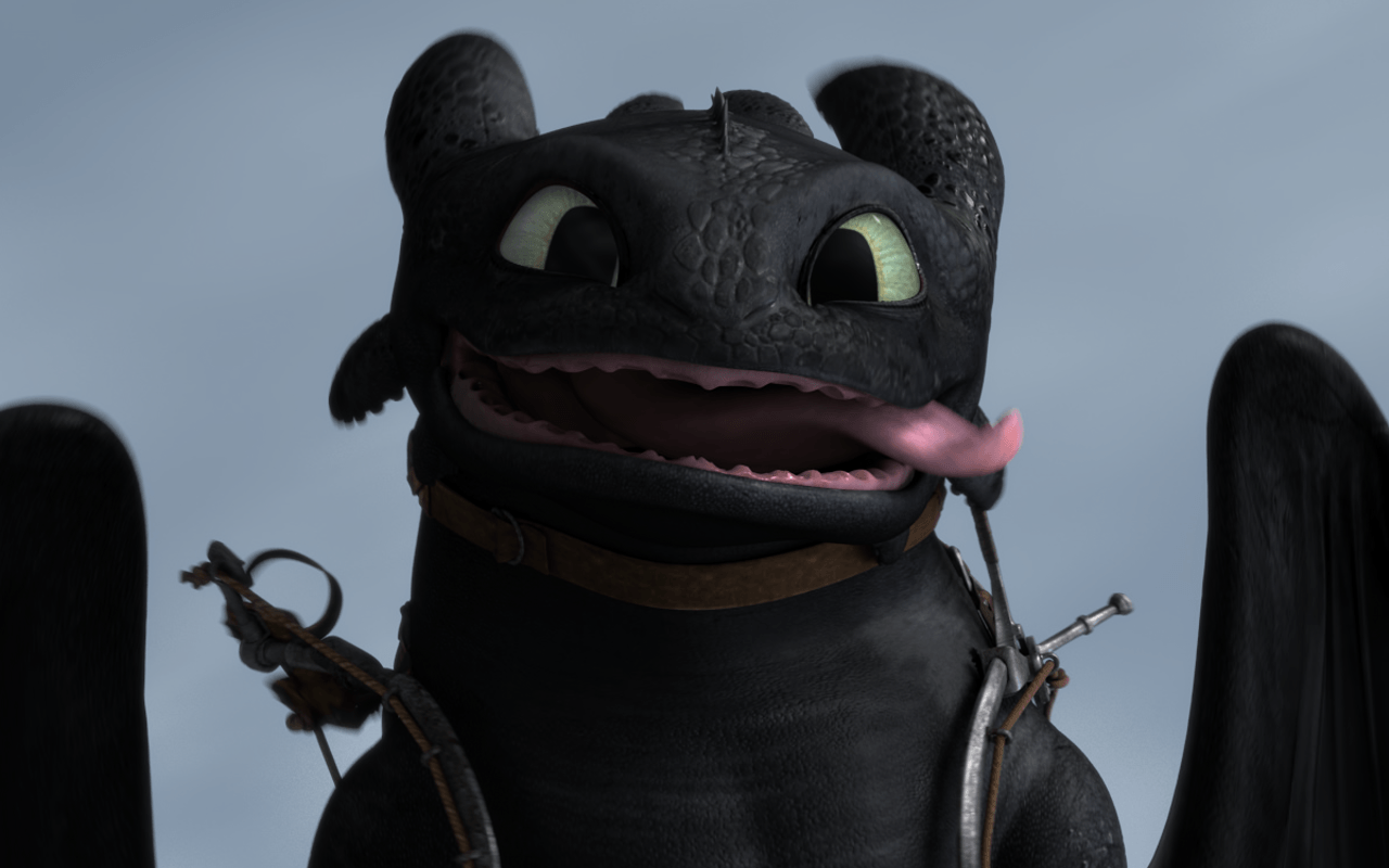 How To Train Your Dragon Toothless Smile