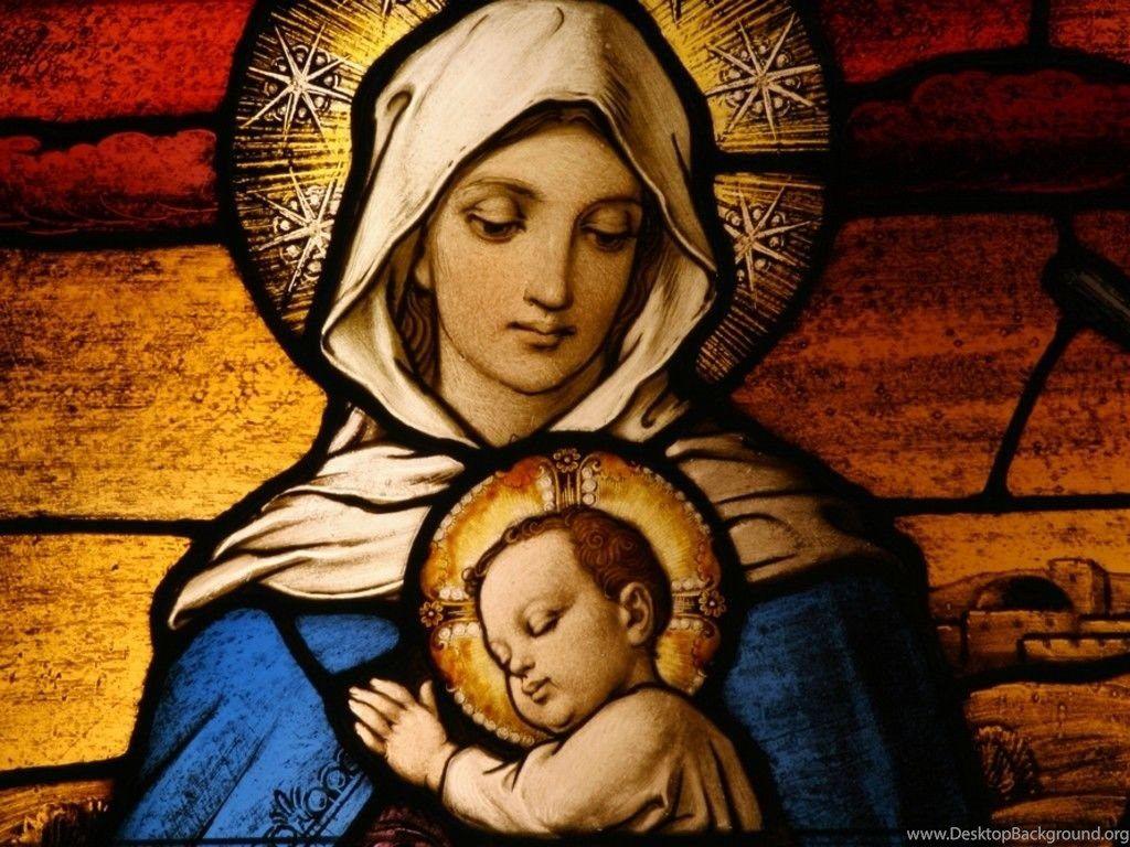 Mother Mary With Baby Jesus Christ Wallpaper Picture Download