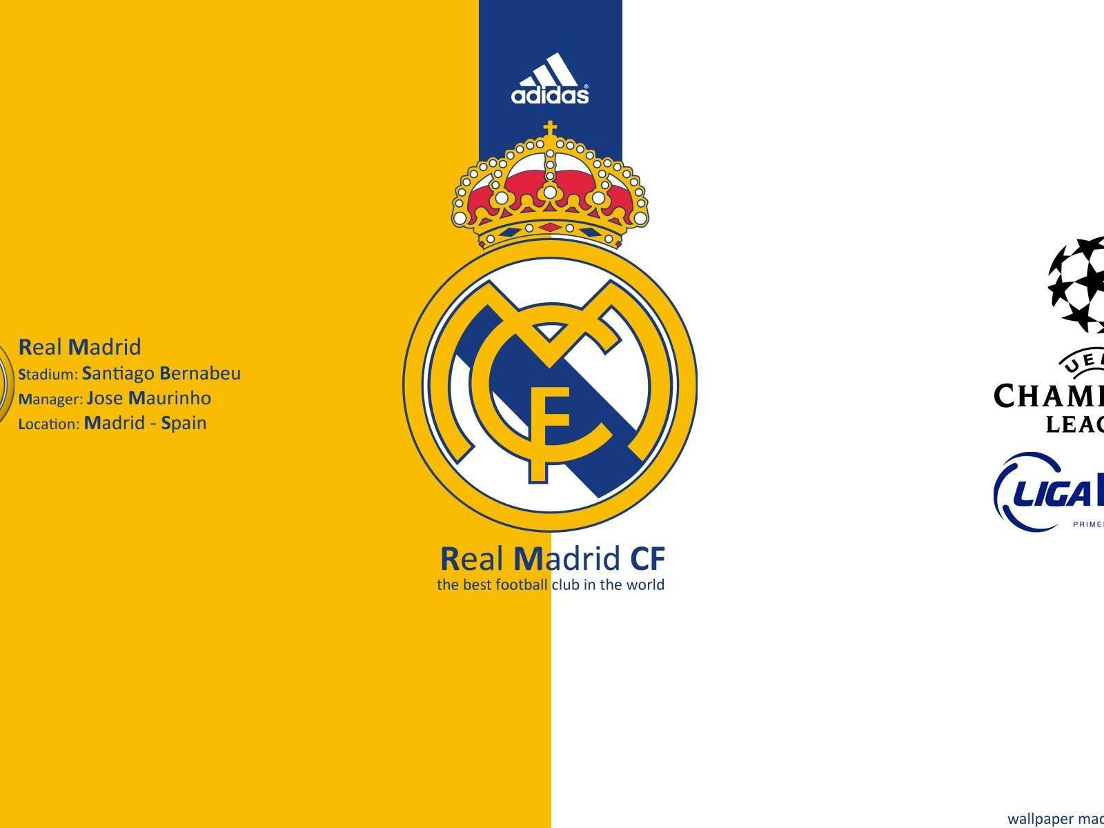 Real Madrid C.F. Full Screen Background Cool HD Wallpaper