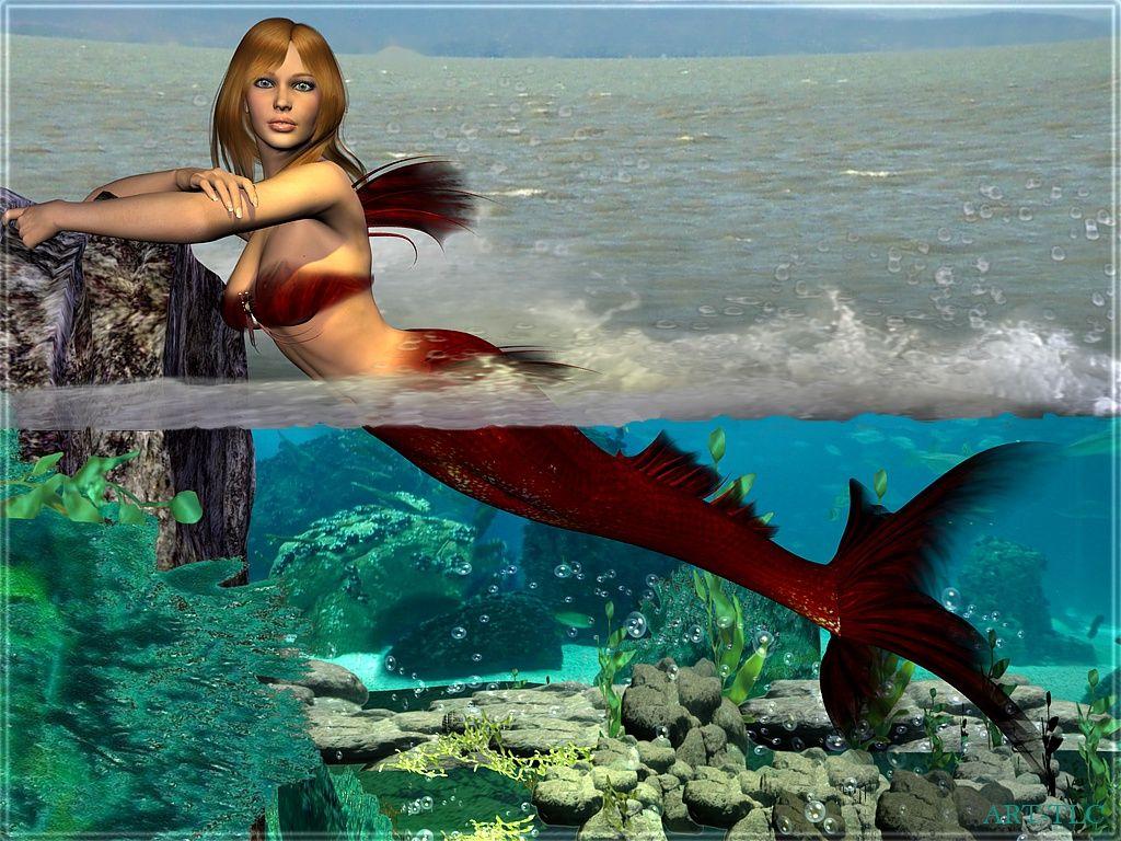 Myspace Mermaids Wallpaper Mermaid Background. Inspirational