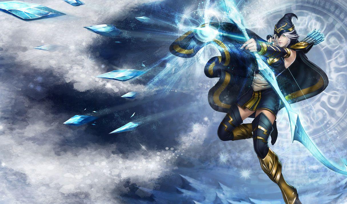 Ashe Classic Skin of Legends Wallpaper