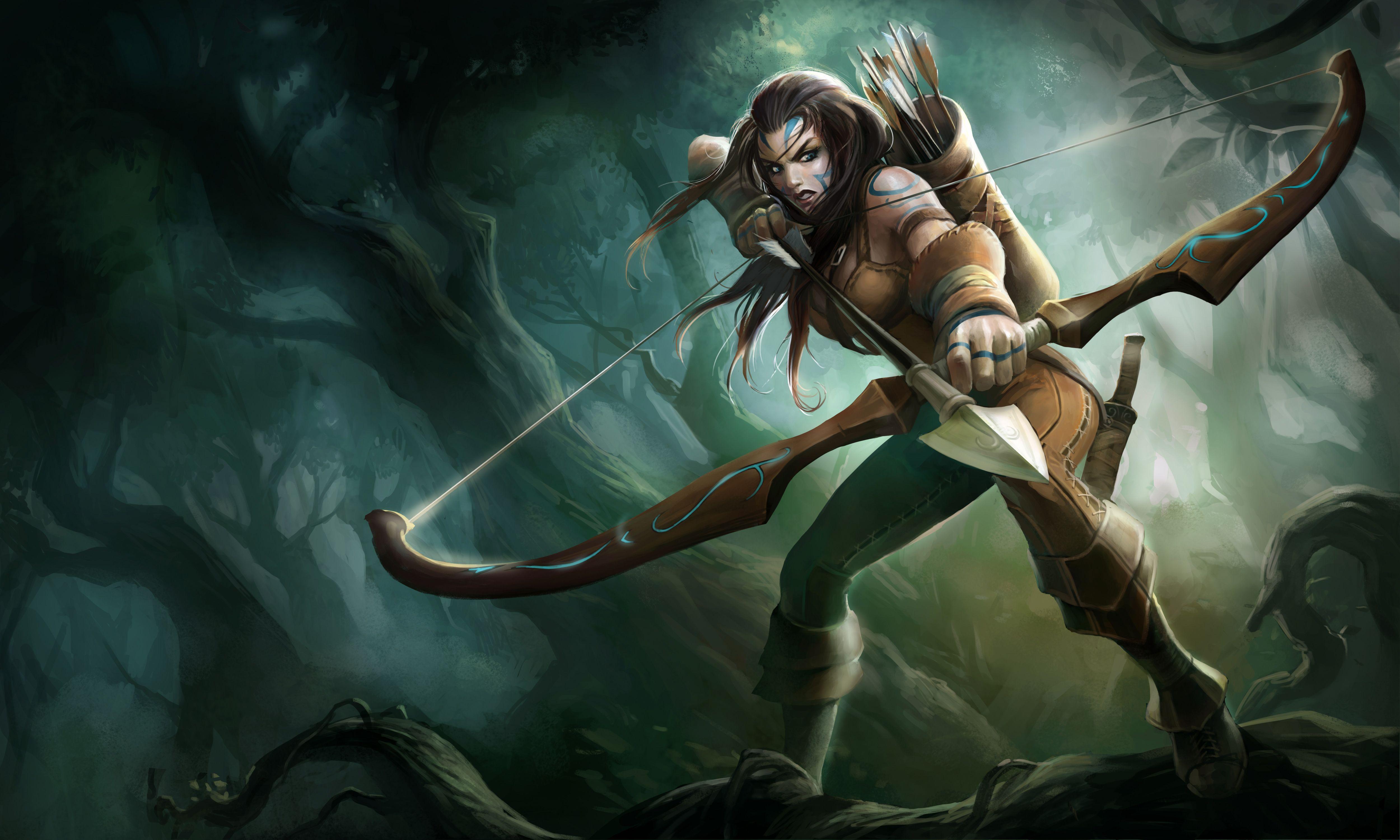 Ashe Official Artwork Wallpaper. HD Wallpaper & Artworks