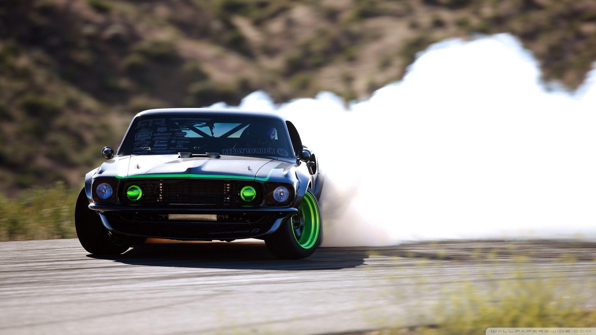 Ford Mustang Drifting ❤ 4K HD Desktop Wallpaper for 4K Ultra HD TV