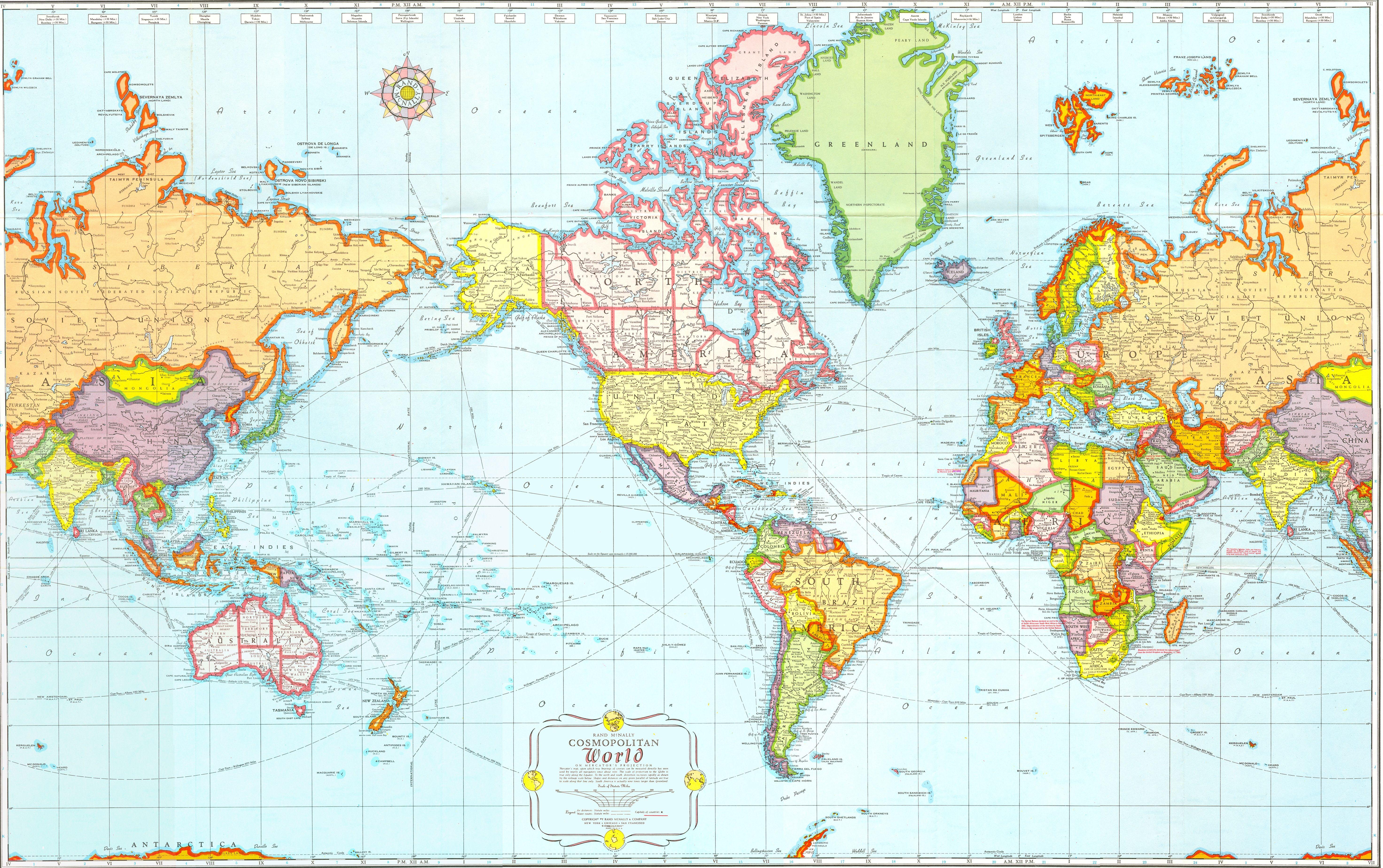 world travel map by south 11
