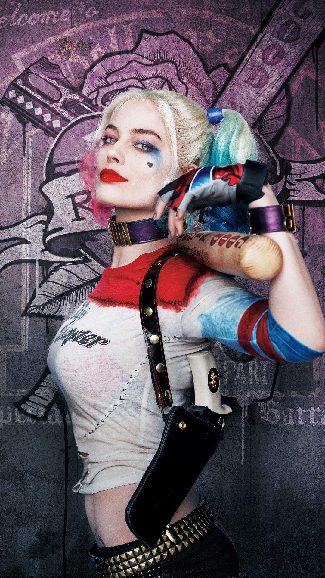 Harley Quinn Margot Robbie Suicide Squad 4K 8K Wallpaper. HD
