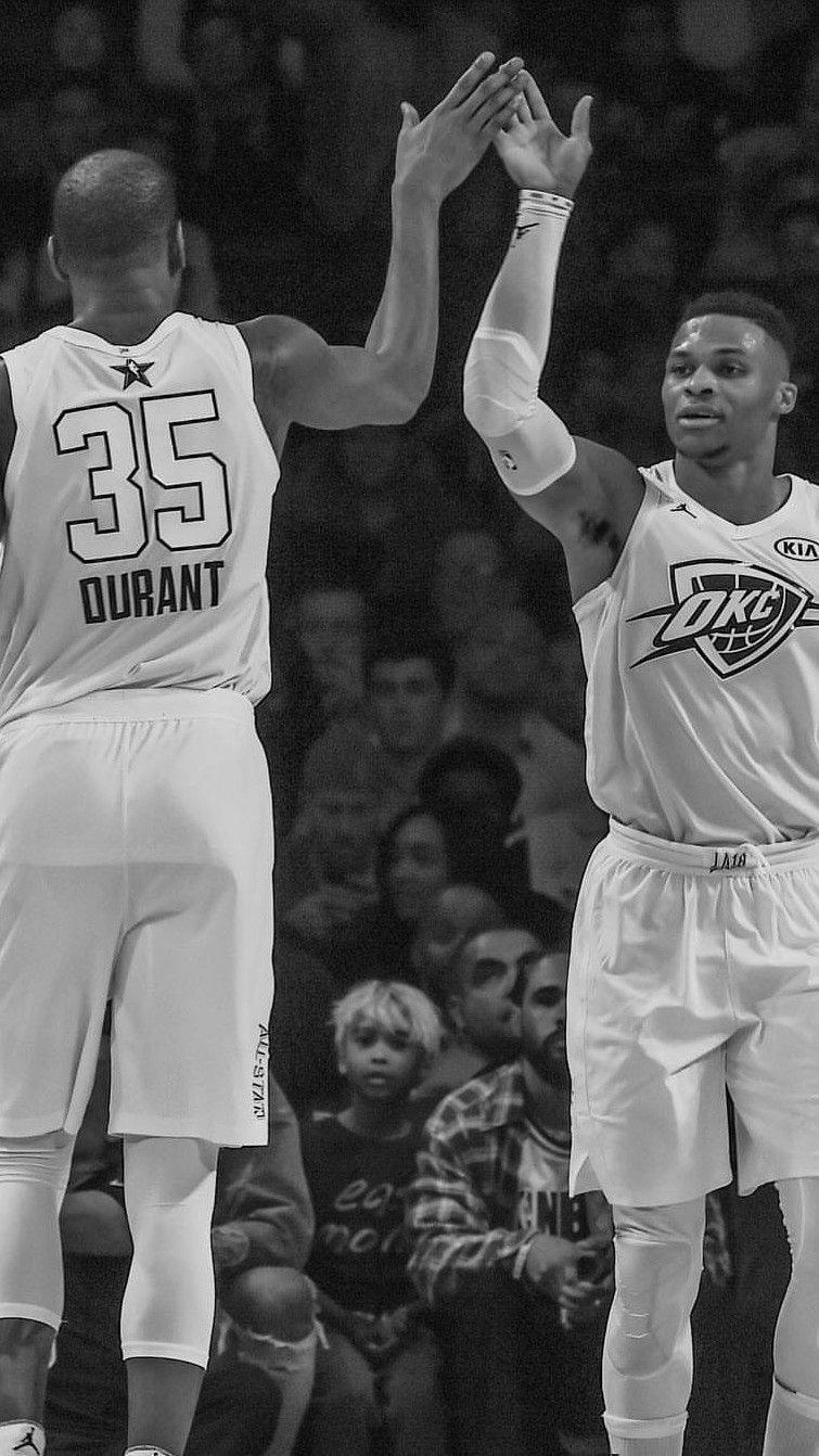 Kevin Durant And Russell Westbrook All Star Wallpaper. BASKETBALL