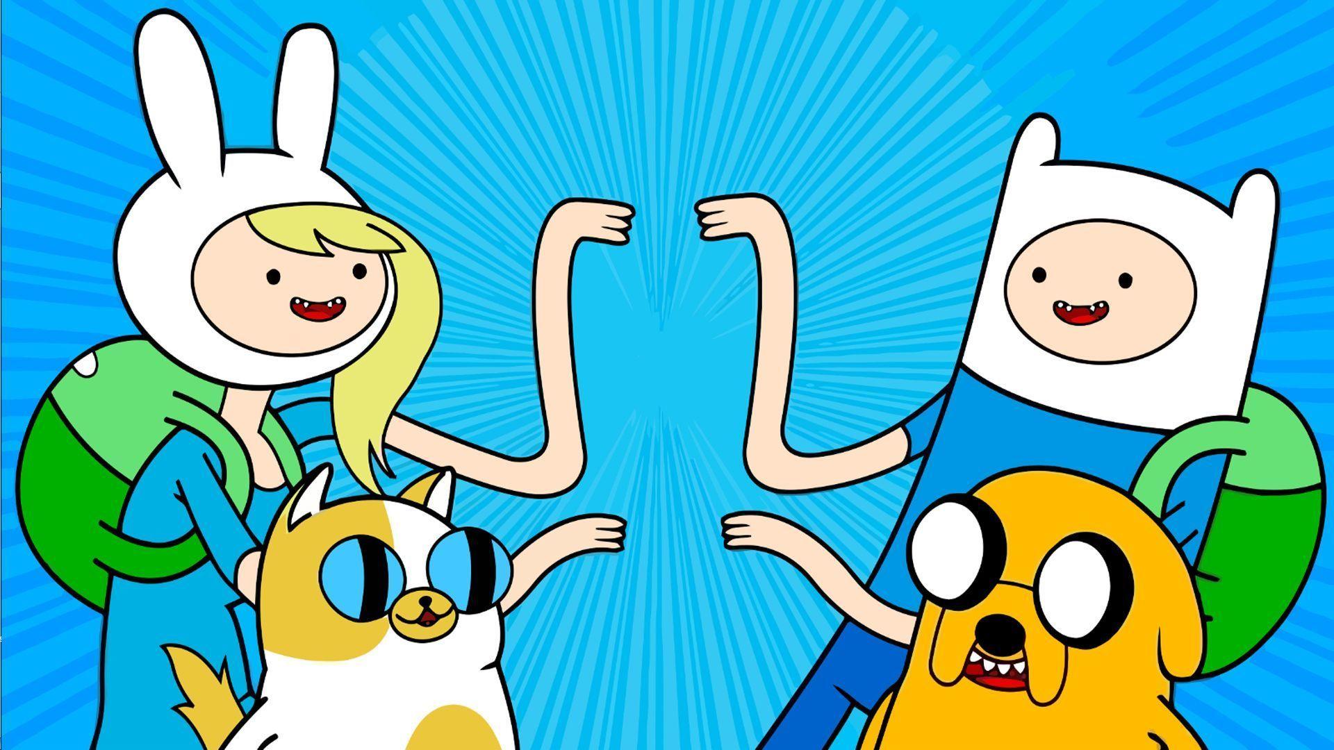 Adventure Time With Finn And Jake Wallpaper Wallpaper 2000×1000