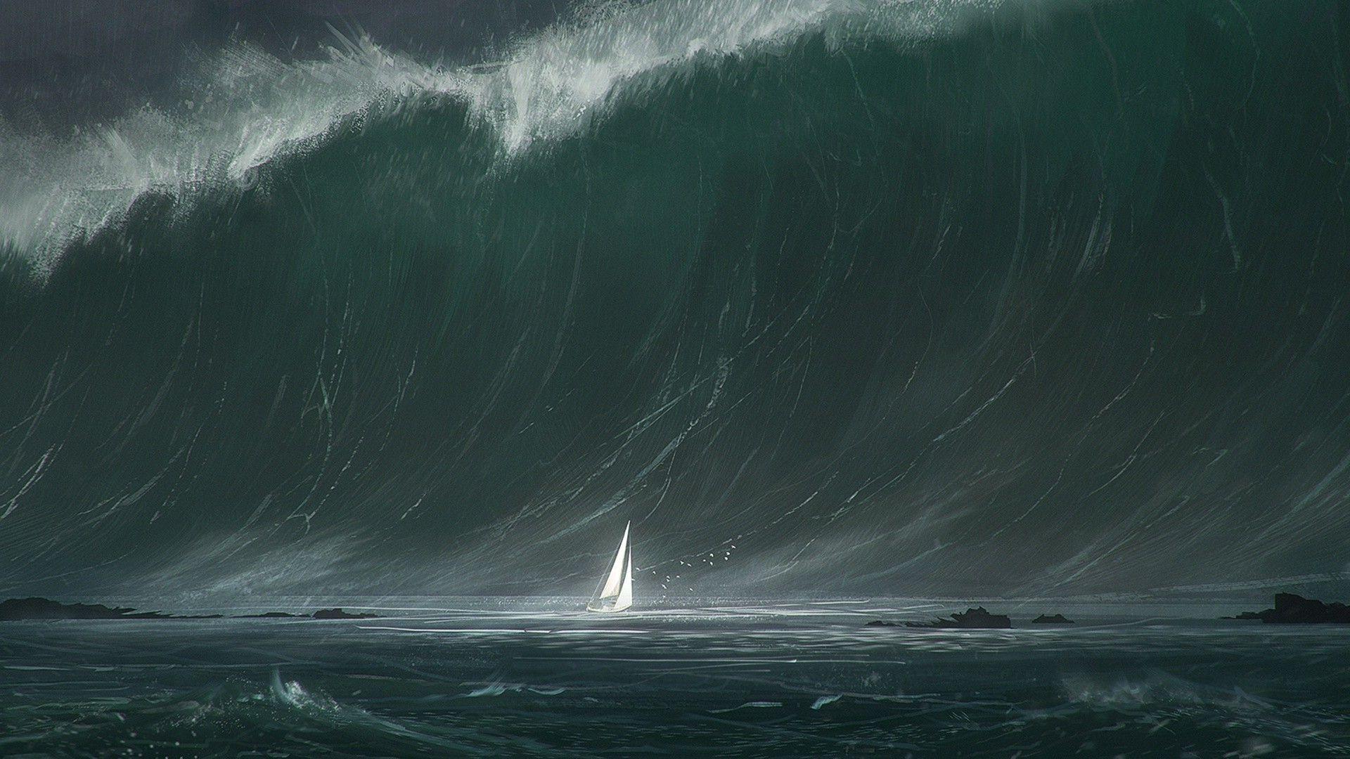 Tsunami right now