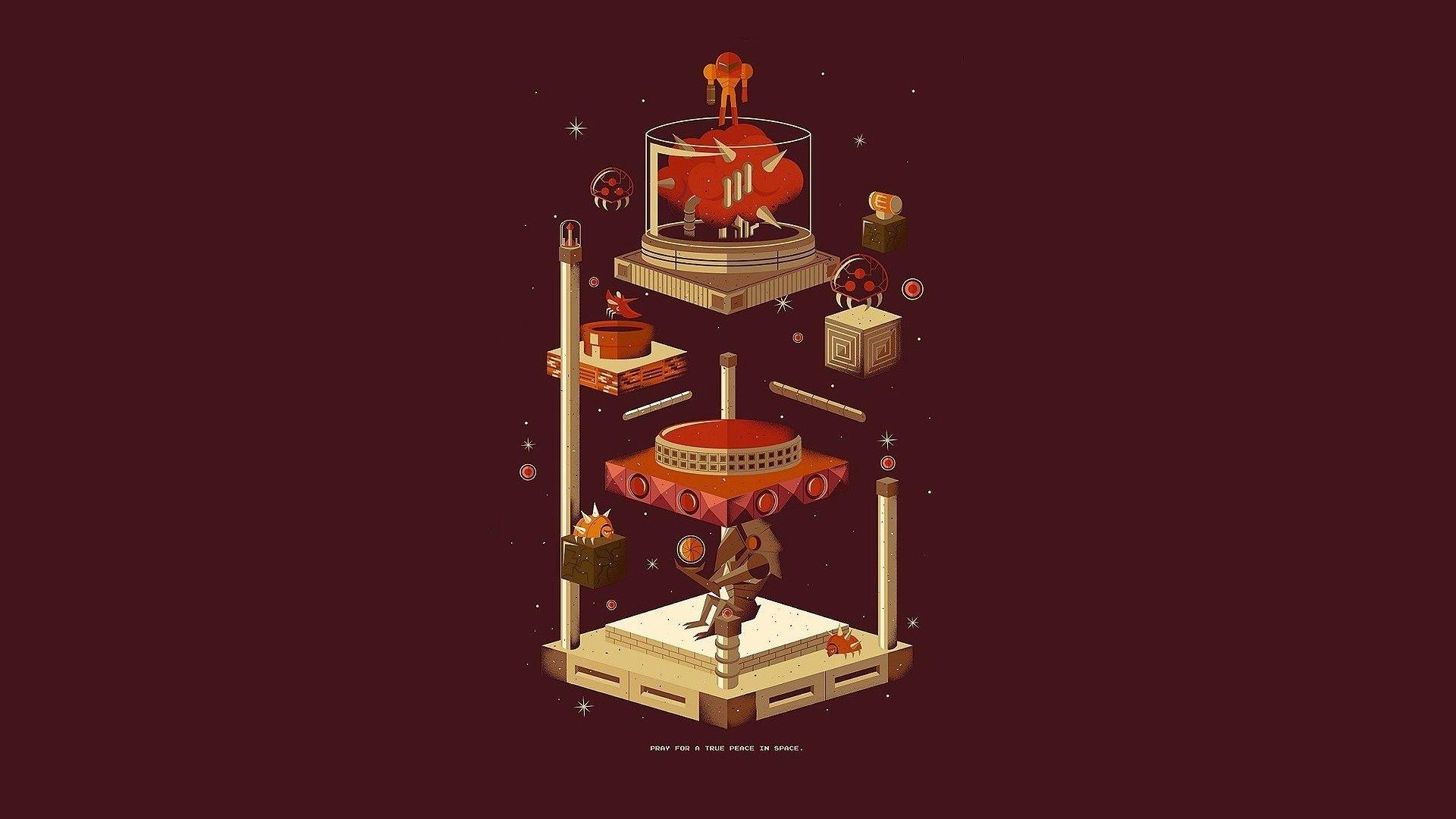 Metroid Phone Wallpaper