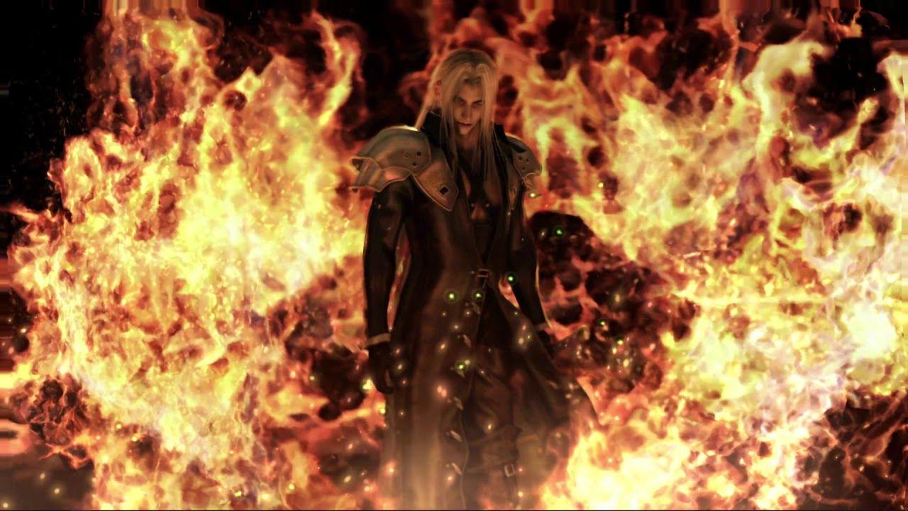 Animated Sephiroth One Winged Angel Final Fantasy VII Wallpaper