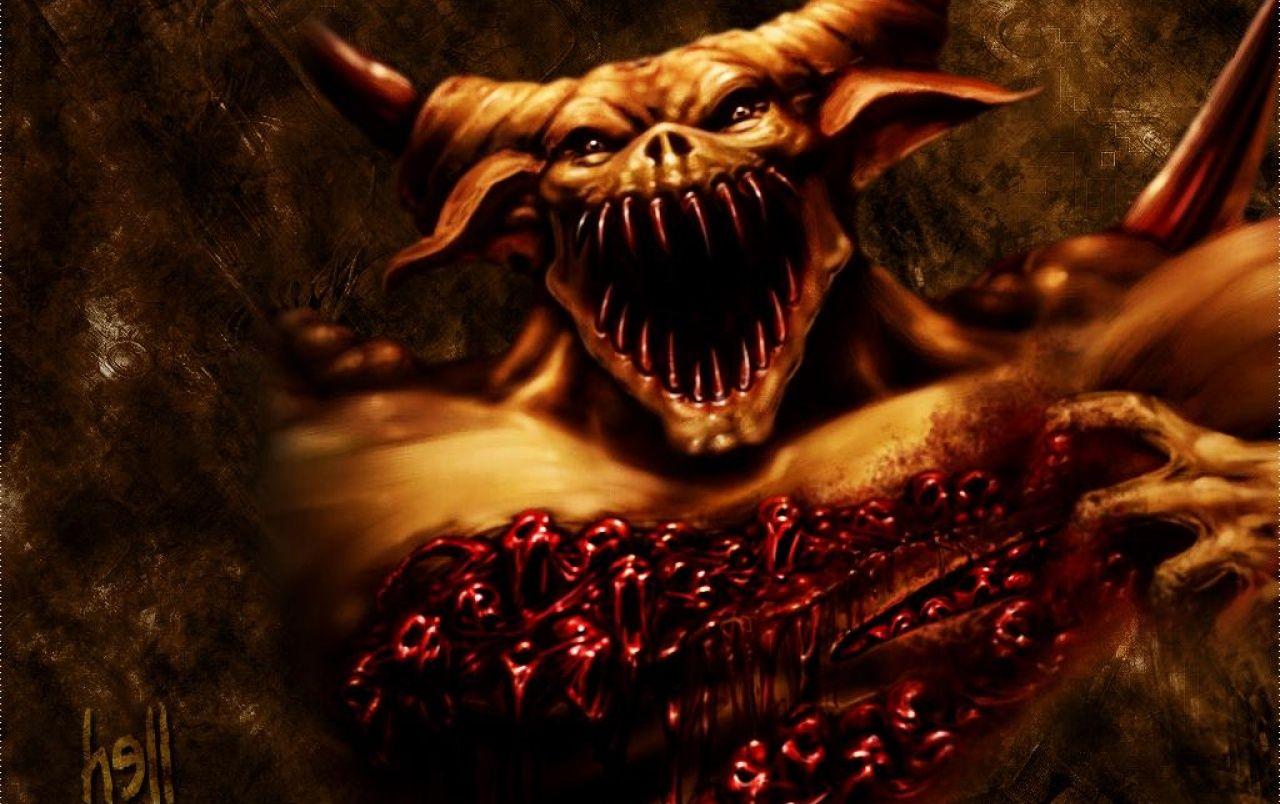 Blood demon wallpaper. Blood demon