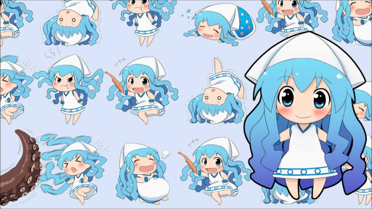 squid girl image Squid Girl Shinryaku! Ika Musume HD wallpaper